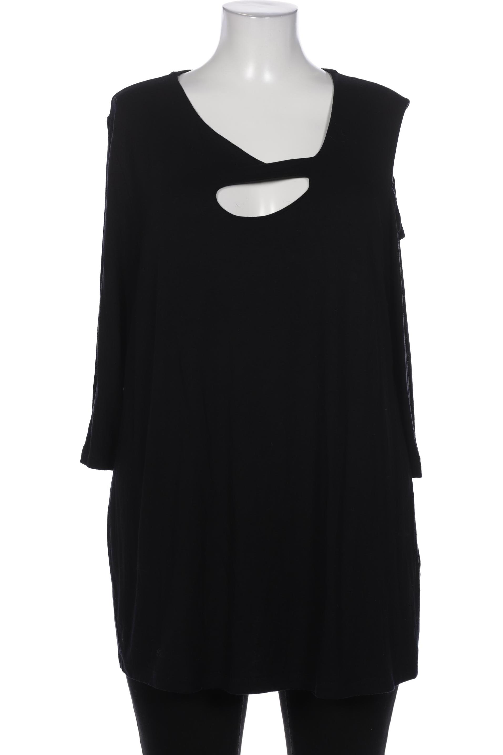 

Ulla Popken Damen Langarmshirt, schwarz, Gr. 46