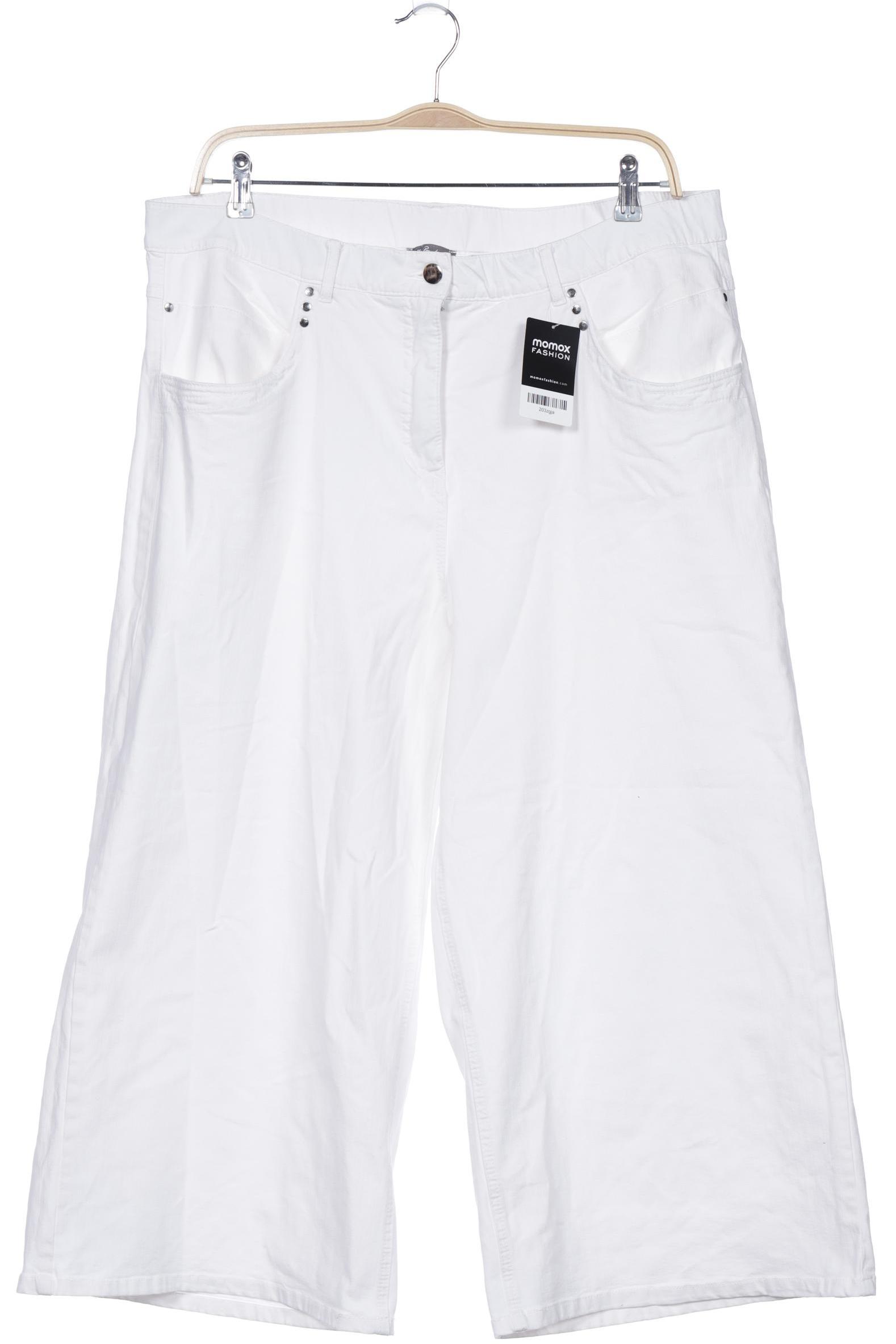 

Ulla Popken Damen Jeans, weiß, Gr. 50