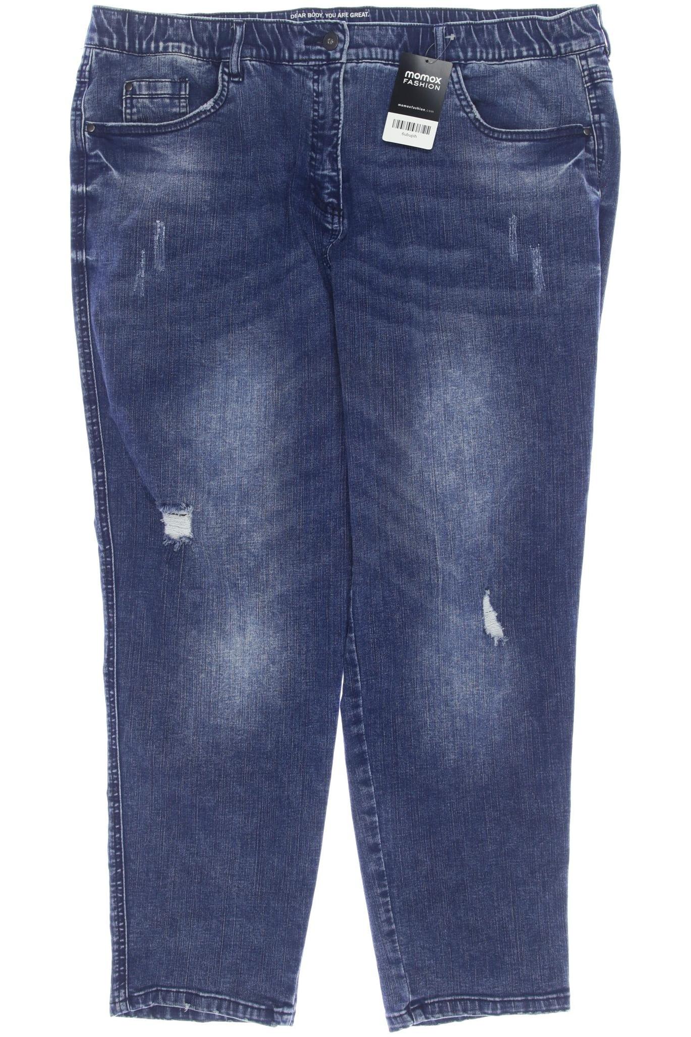 

Ulla Popken Damen Jeans, marineblau, Gr. 50