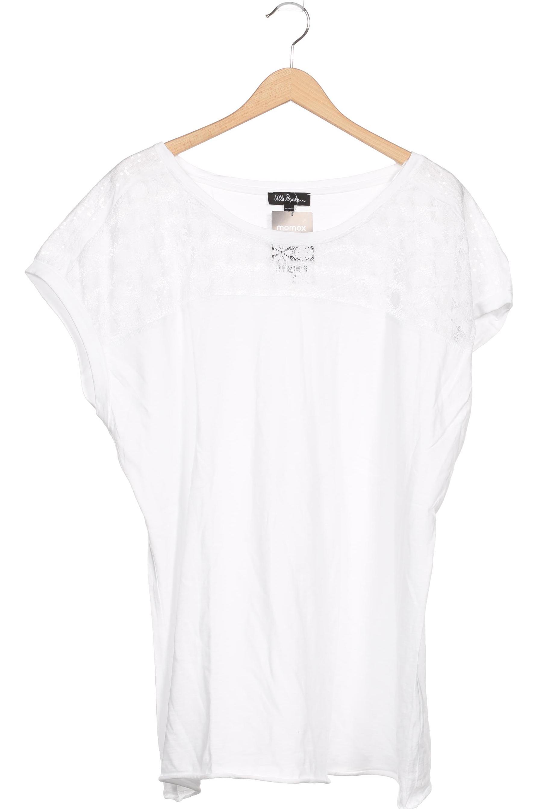 

Ulla Popken Damen T-Shirt, weiß, Gr. 46