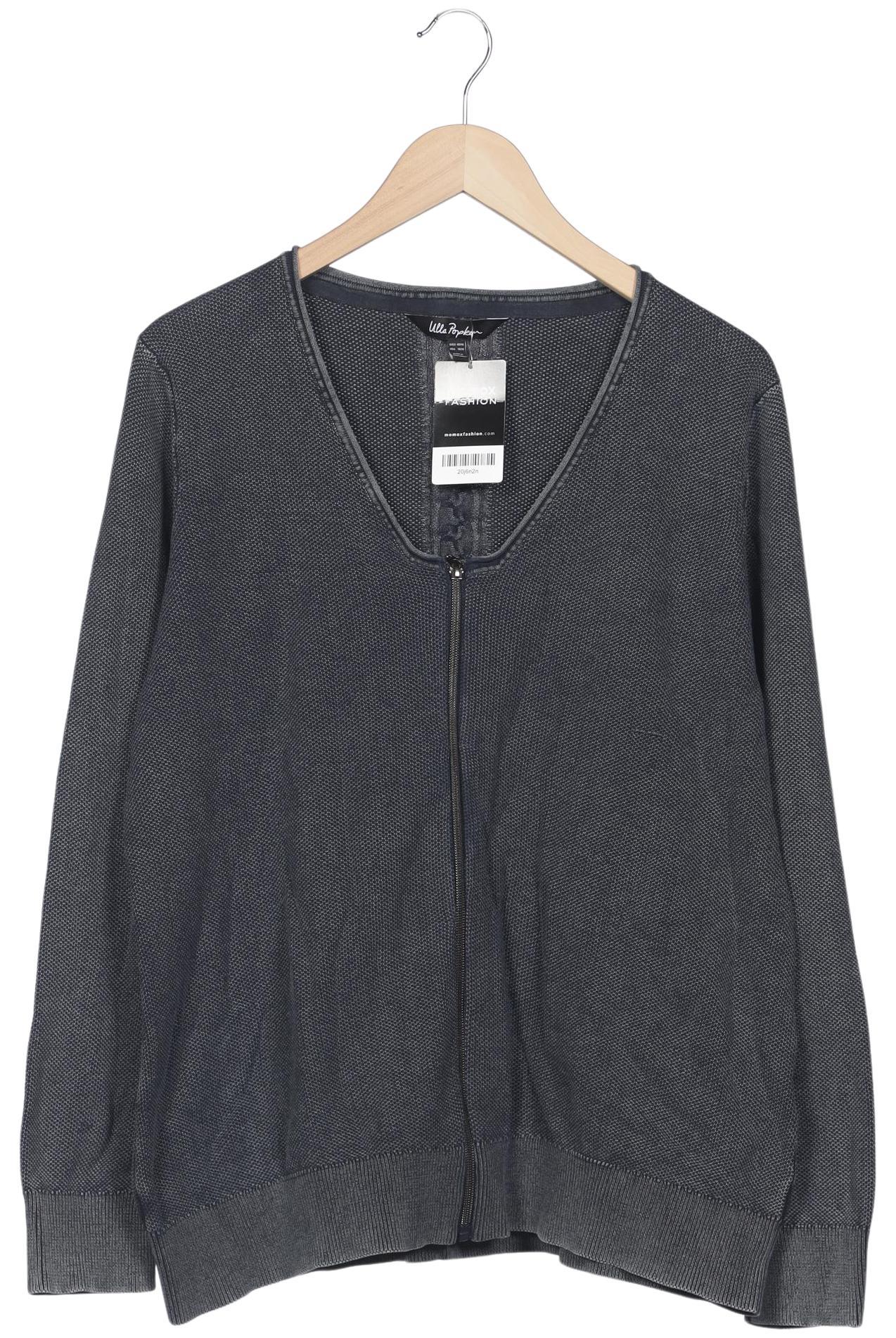 

Ulla Popken Damen Strickjacke, grau, Gr. 46