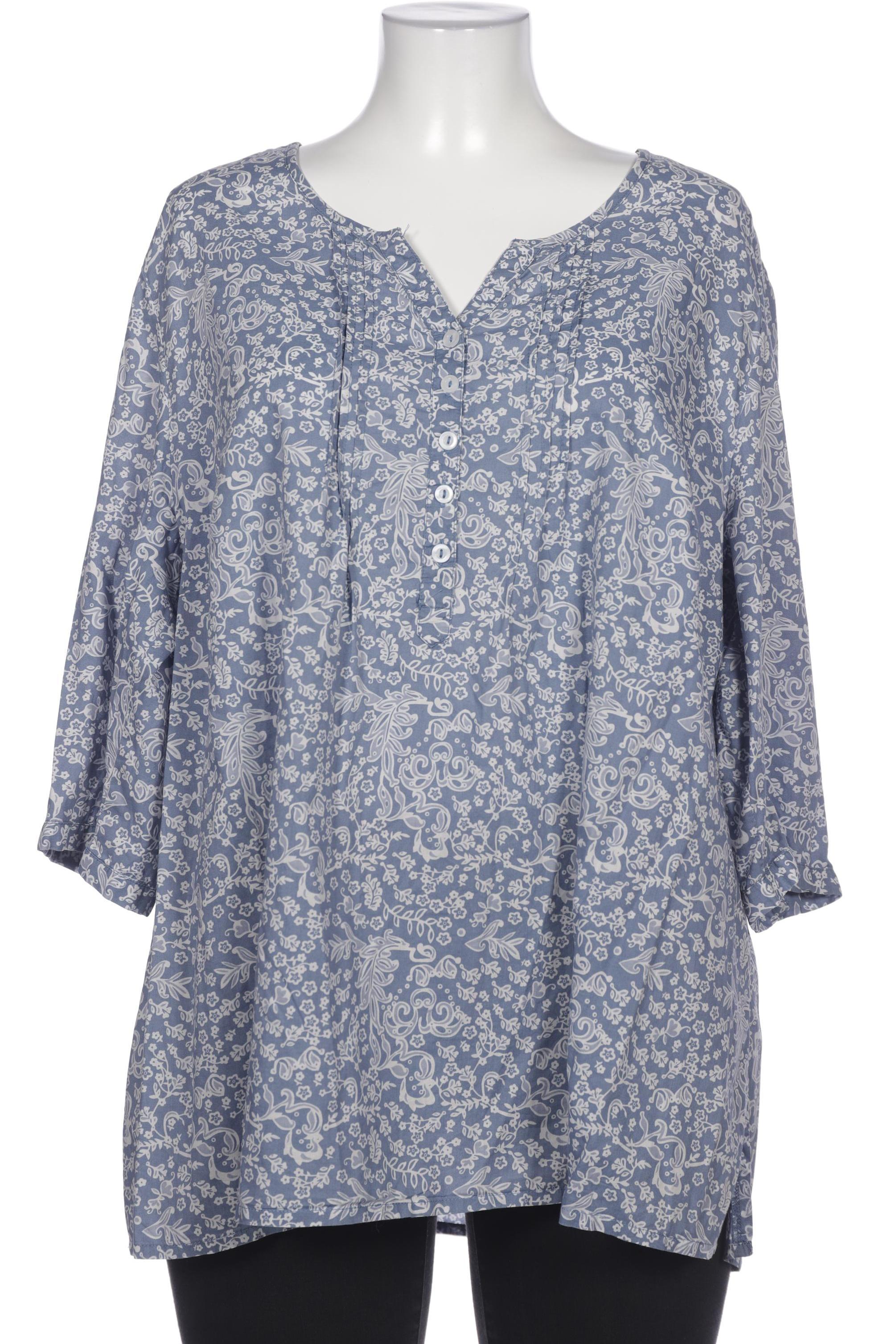 

Ulla Popken Damen Bluse, blau, Gr. 50