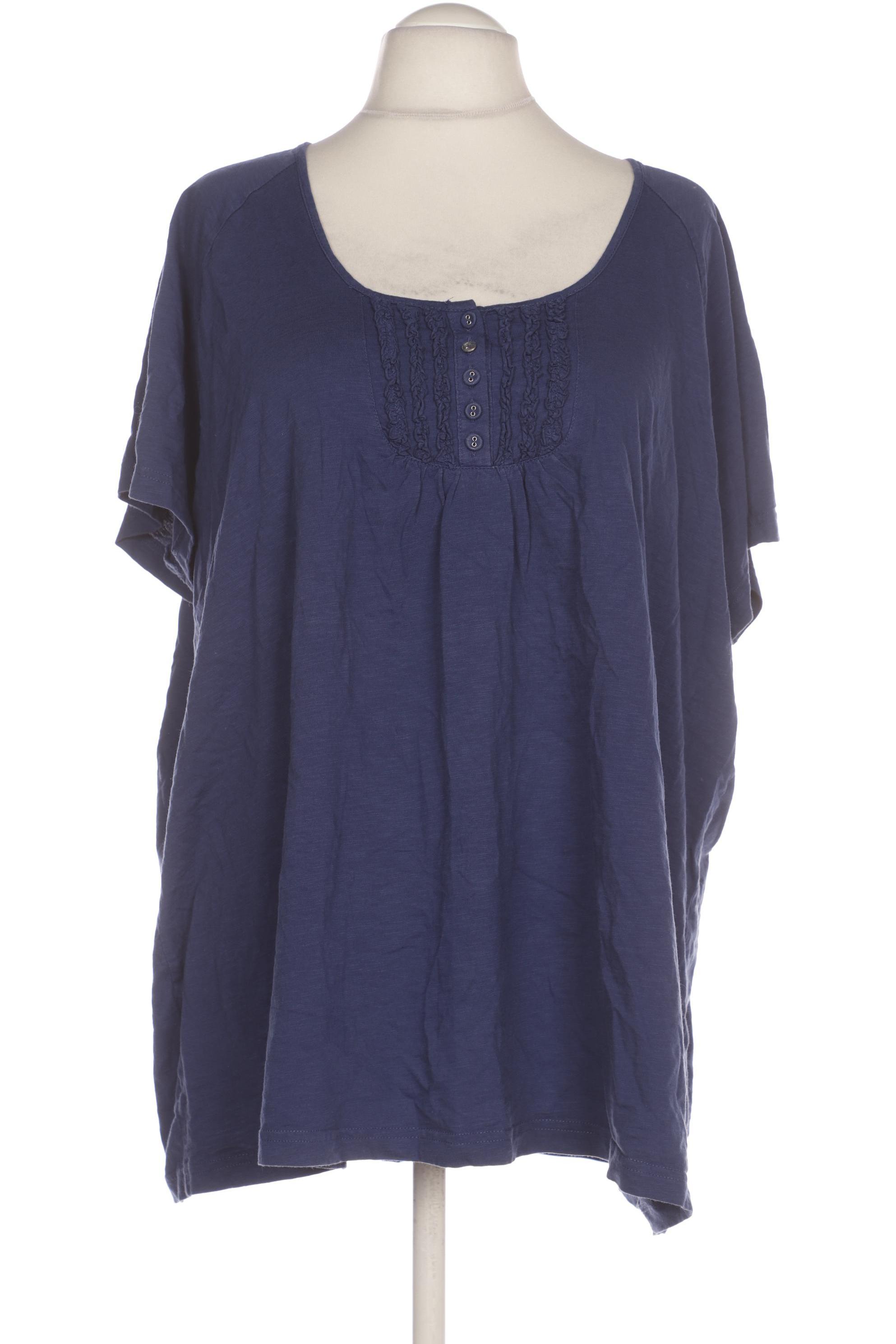 

Ulla Popken Damen T-Shirt, blau, Gr. 58