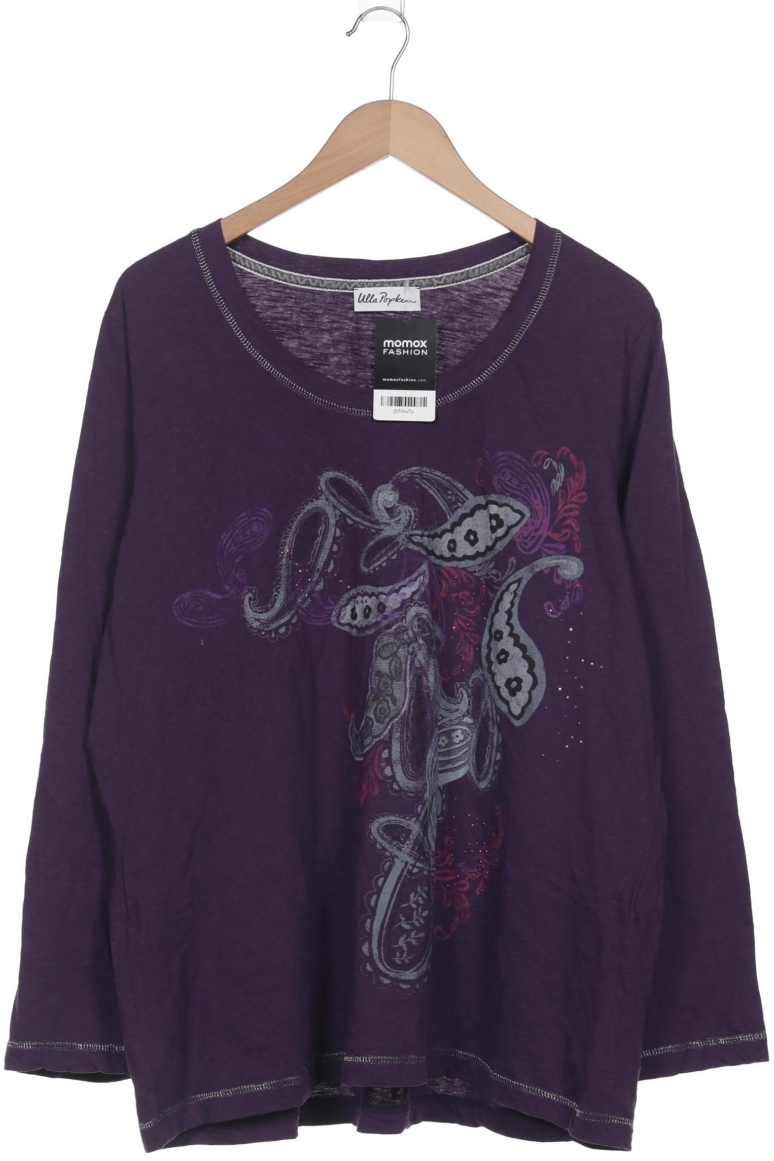 

Ulla Popken Damen Langarmshirt, flieder, Gr. 50