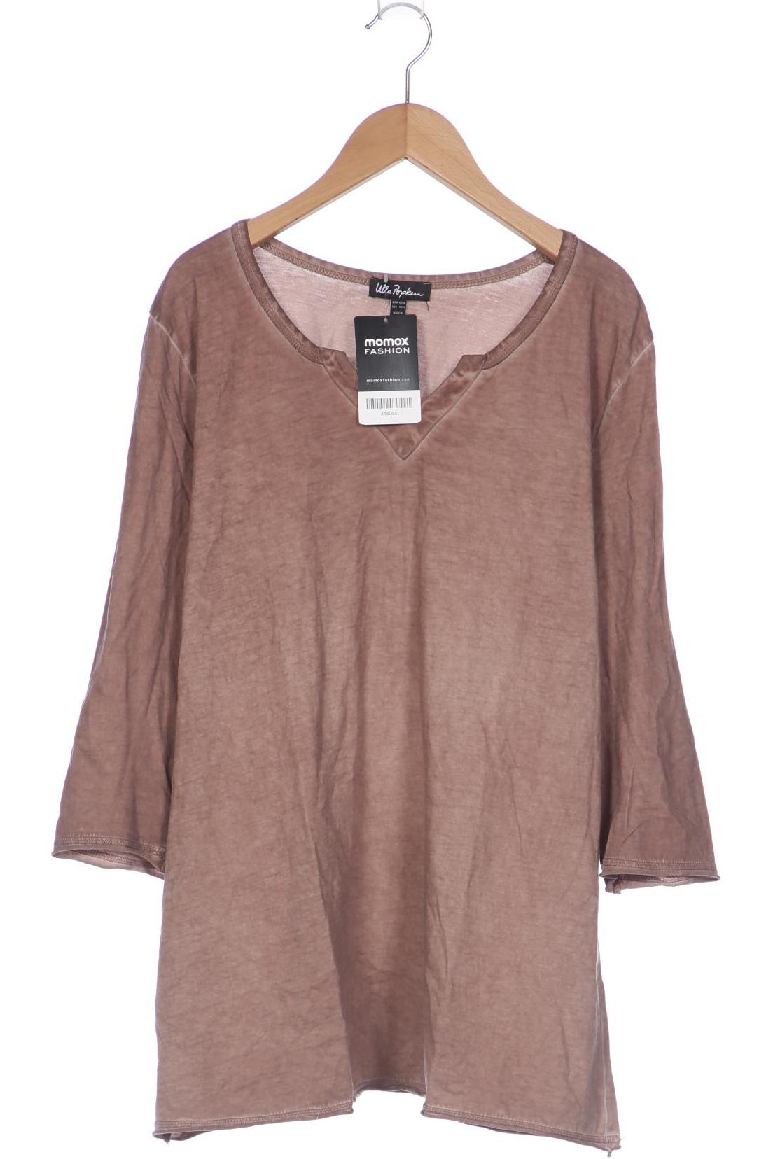 

Ulla Popken Damen Langarmshirt, braun