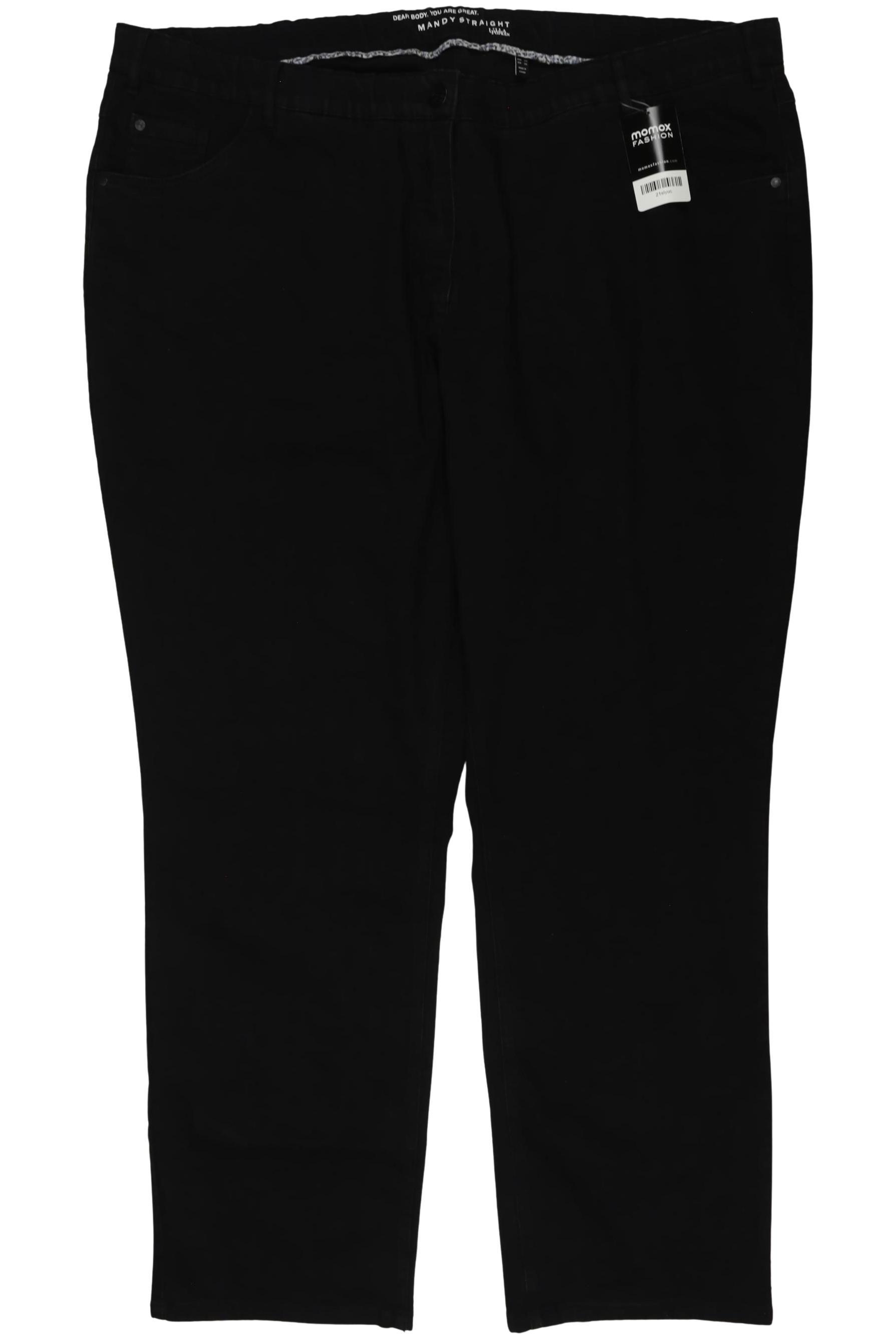 

Ulla Popken Damen Jeans, schwarz, Gr. 112