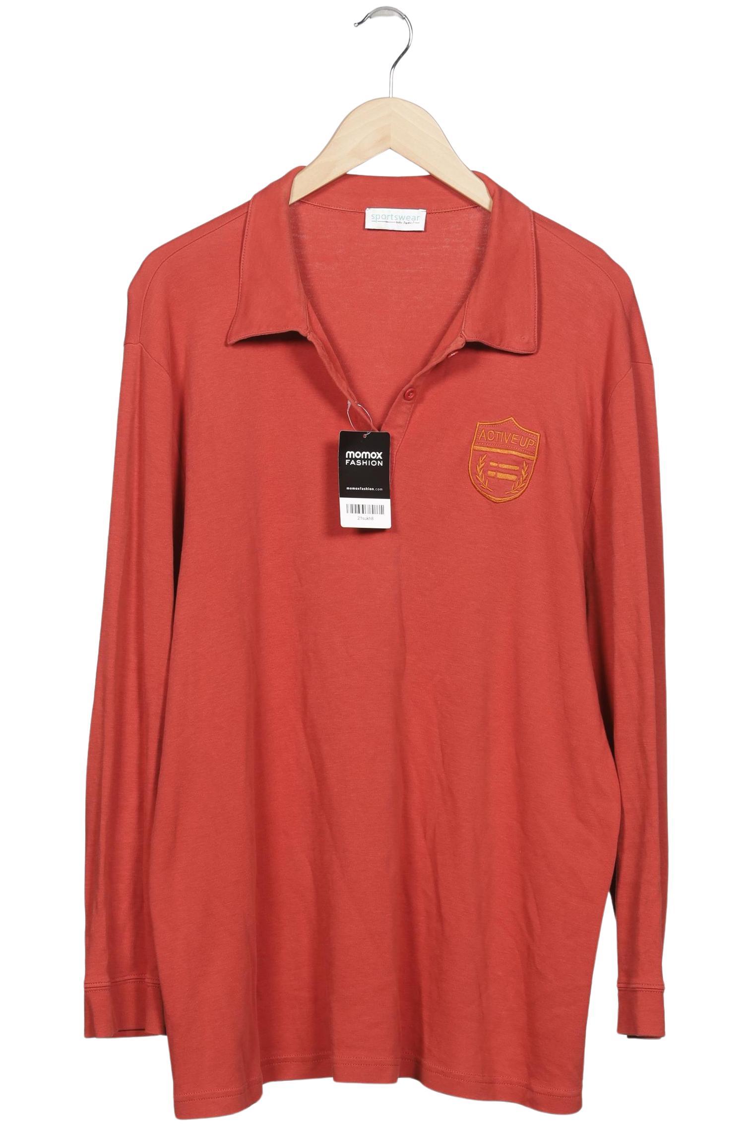 

Ulla Popken Damen Poloshirt, rot, Gr. 50