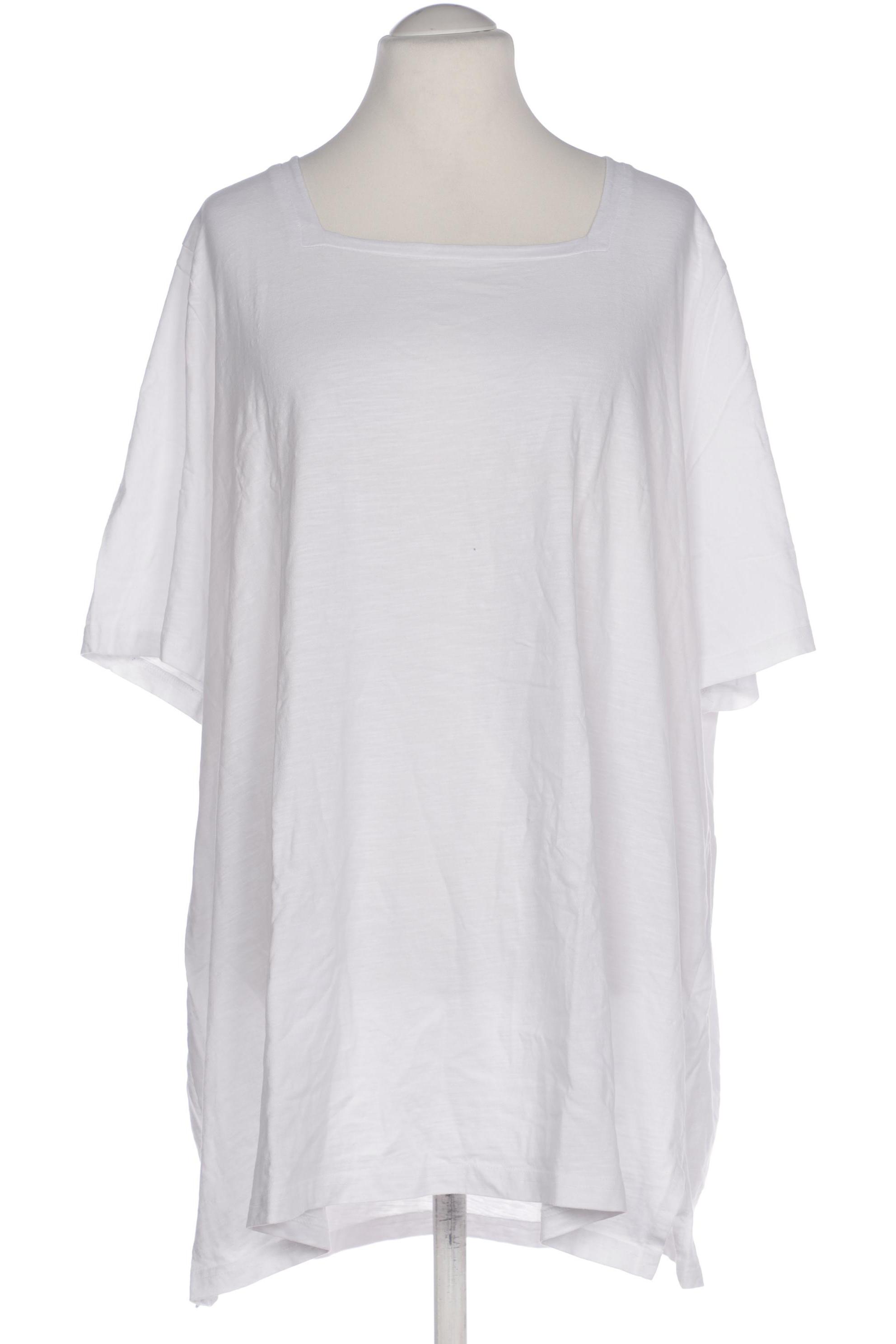 

Ulla Popken Damen T-Shirt, weiß, Gr. 54