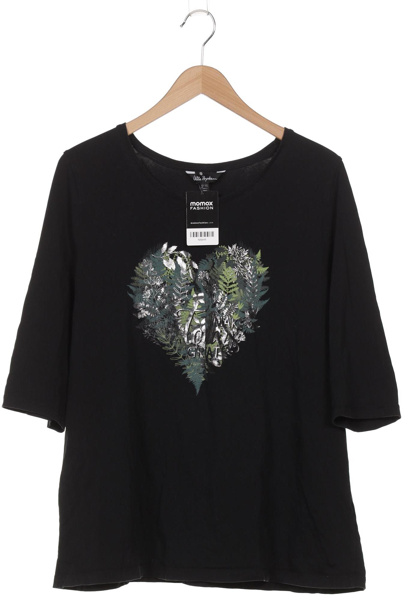 

Ulla Popken Damen T-Shirt, schwarz, Gr. 50