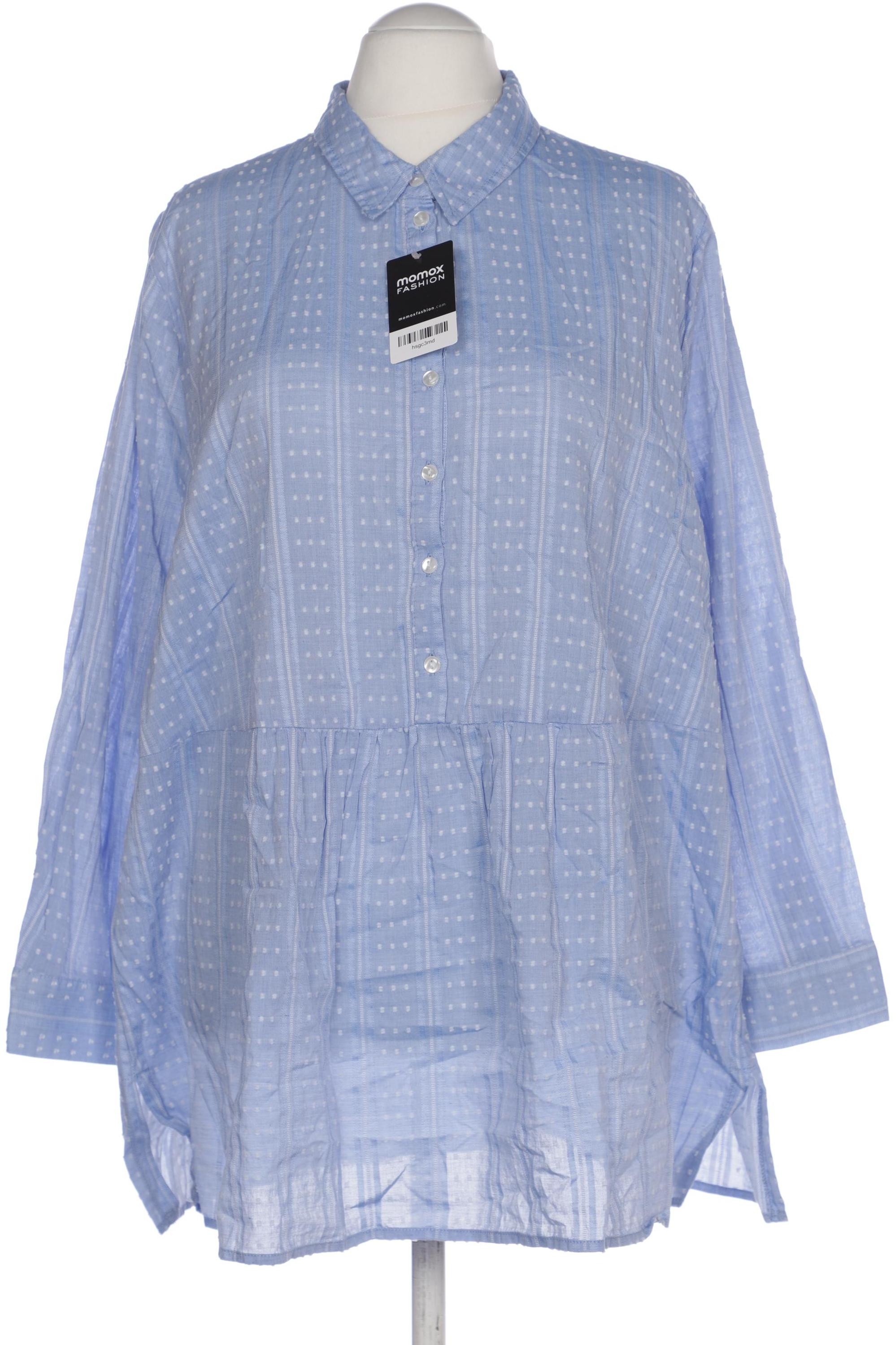 

Ulla Popken Damen Bluse, blau, Gr. 54