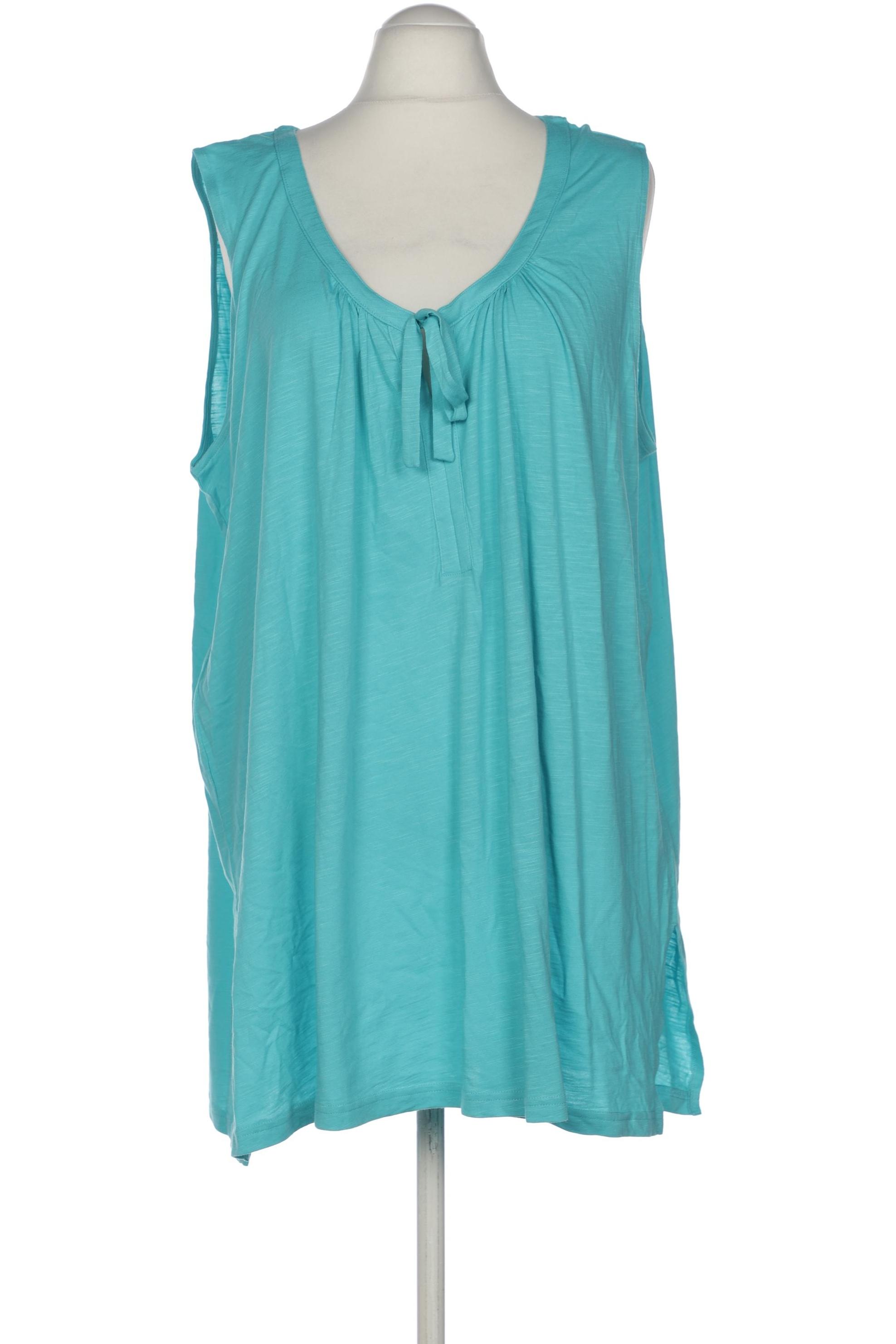 

Ulla Popken Damen Top, blau, Gr. 54