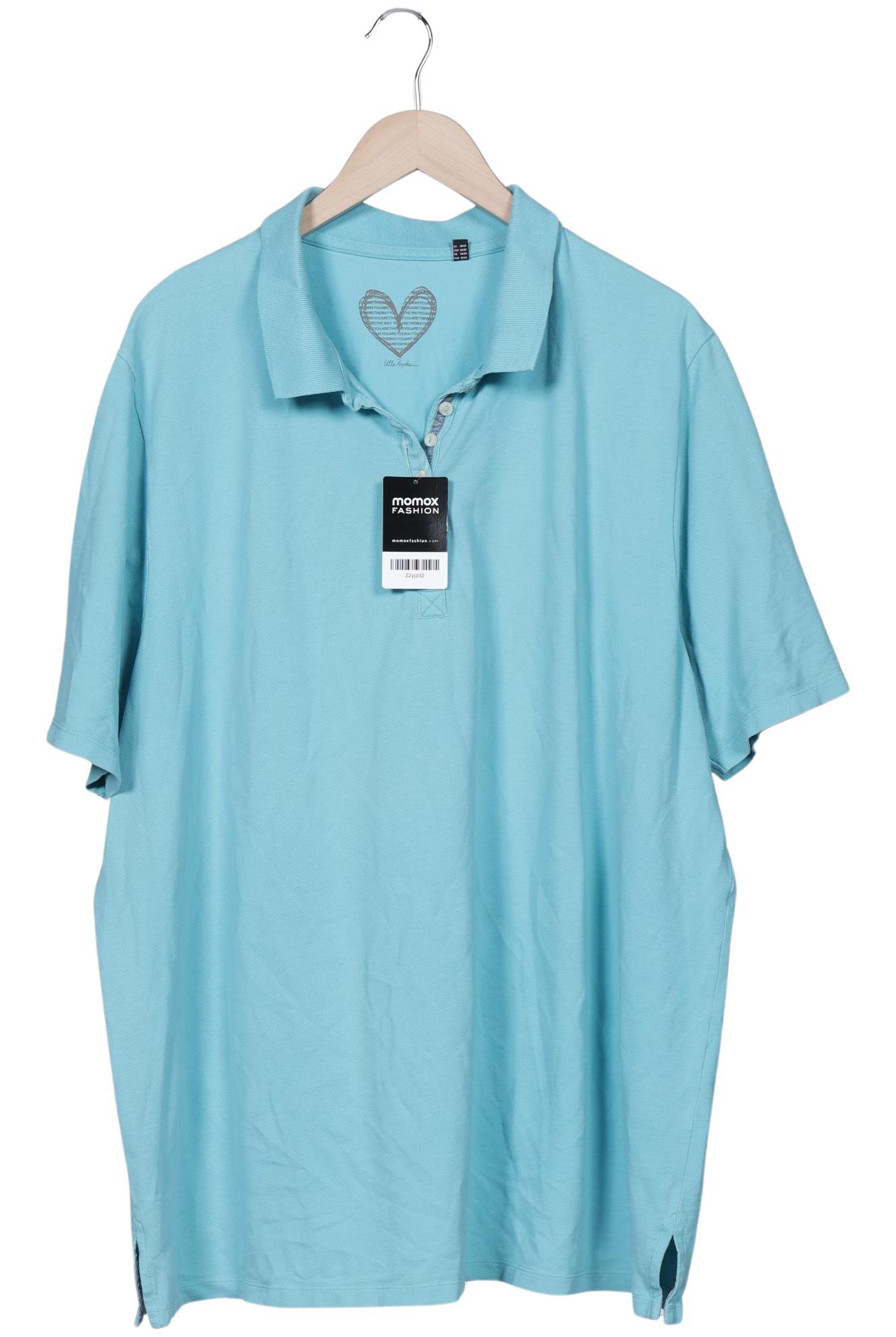 

Ulla Popken Damen Poloshirt, blau, Gr. 54