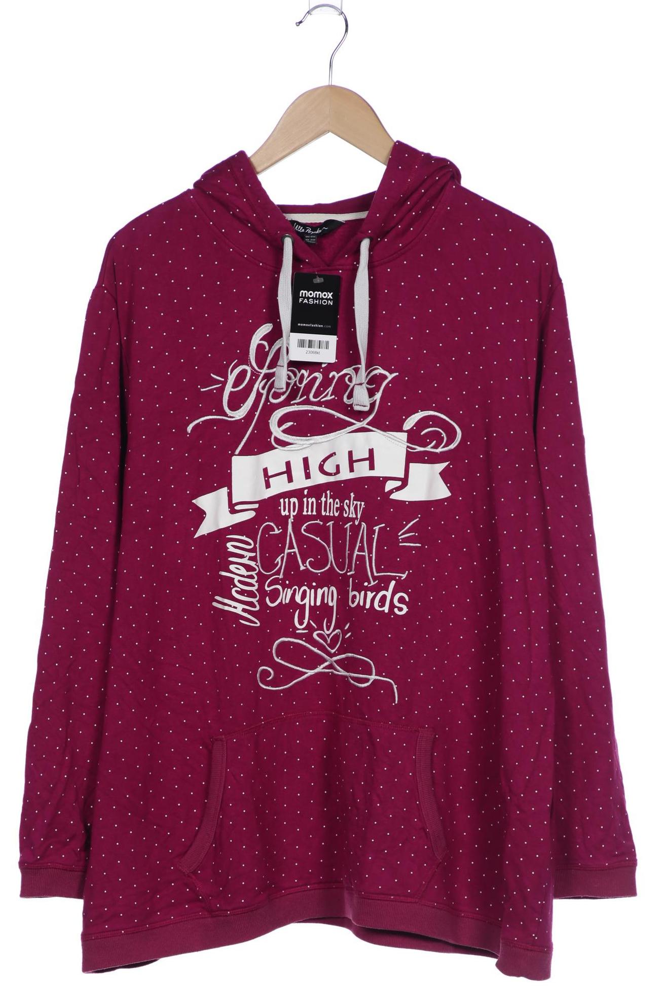 

Ulla Popken Damen Kapuzenpullover, flieder, Gr. 50