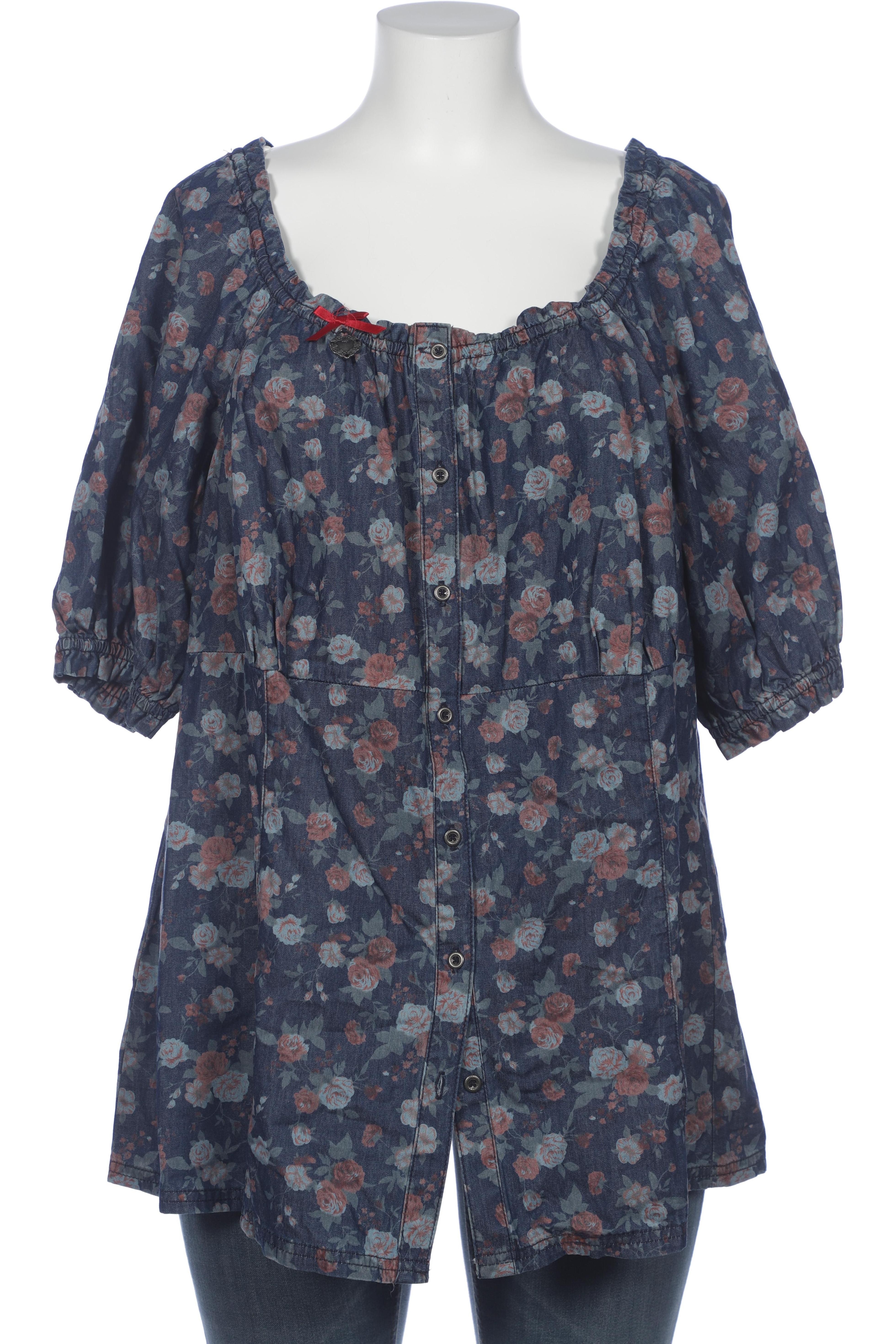 

Ulla Popken Damen Bluse, marineblau, Gr. 48