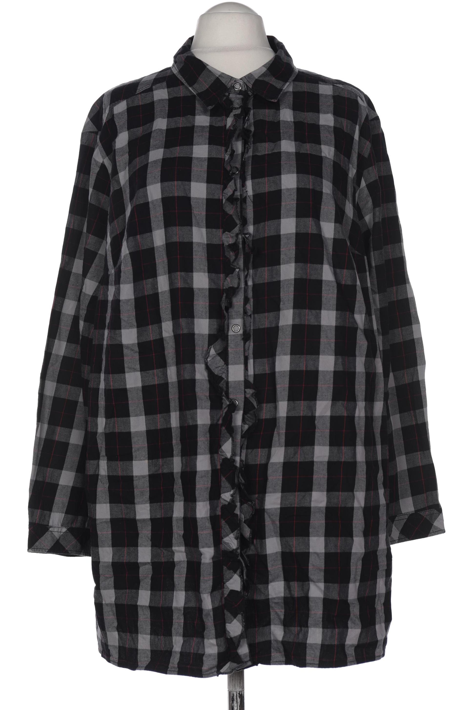

Ulla Popken Damen Bluse, grau, Gr. 54