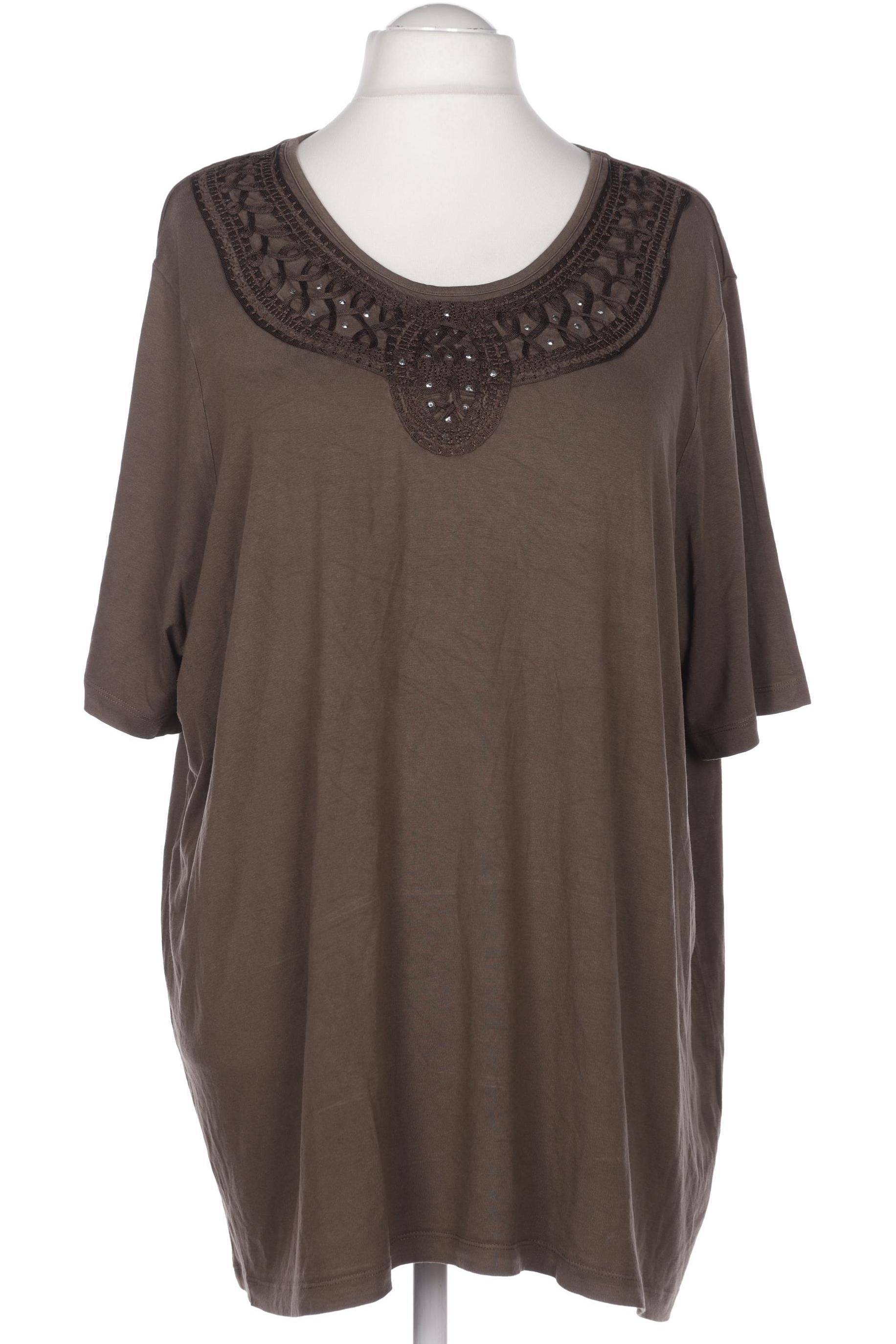

Ulla Popken Damen T-Shirt, grün, Gr. 54