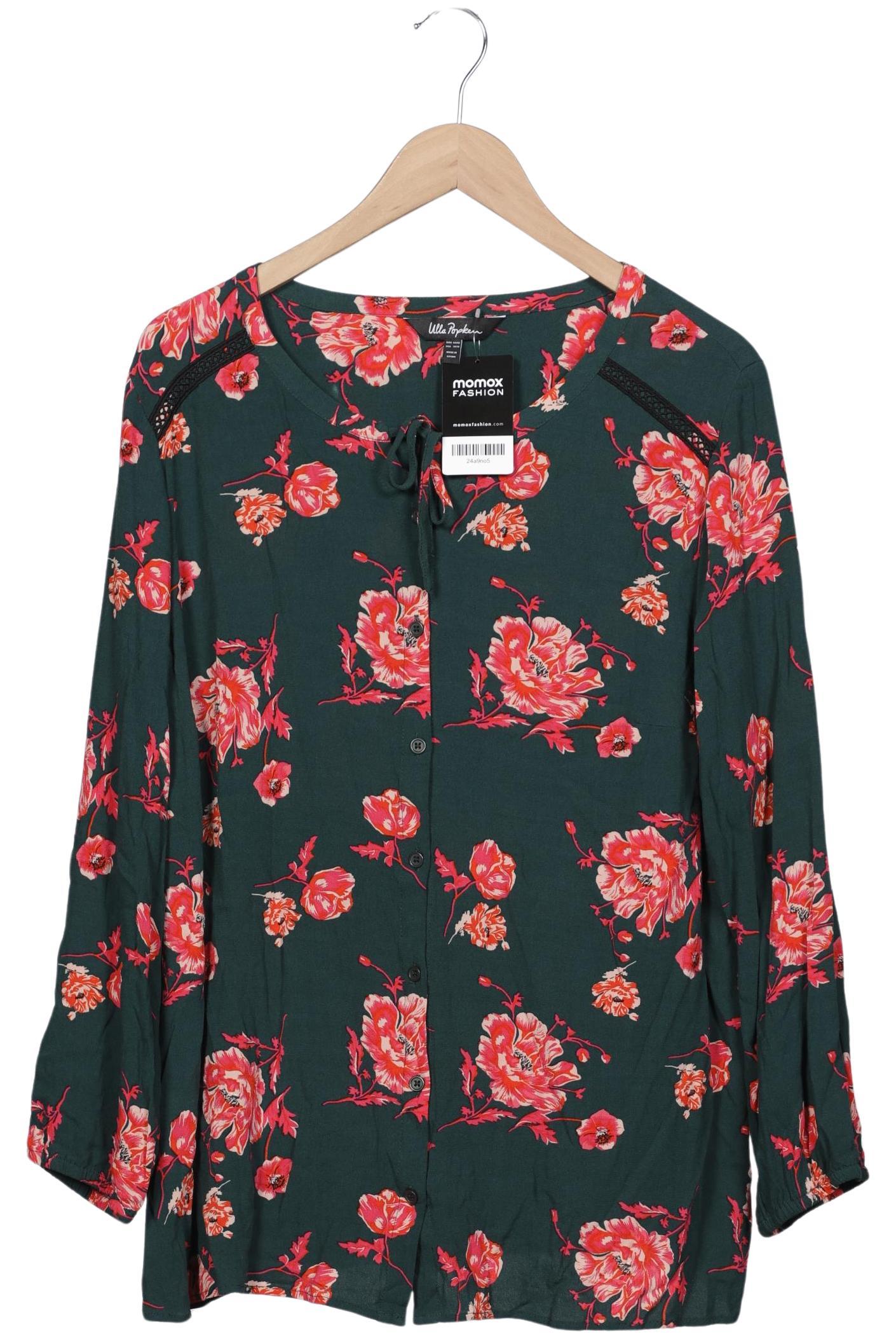

Ulla Popken Damen Bluse, türkis, Gr. 46