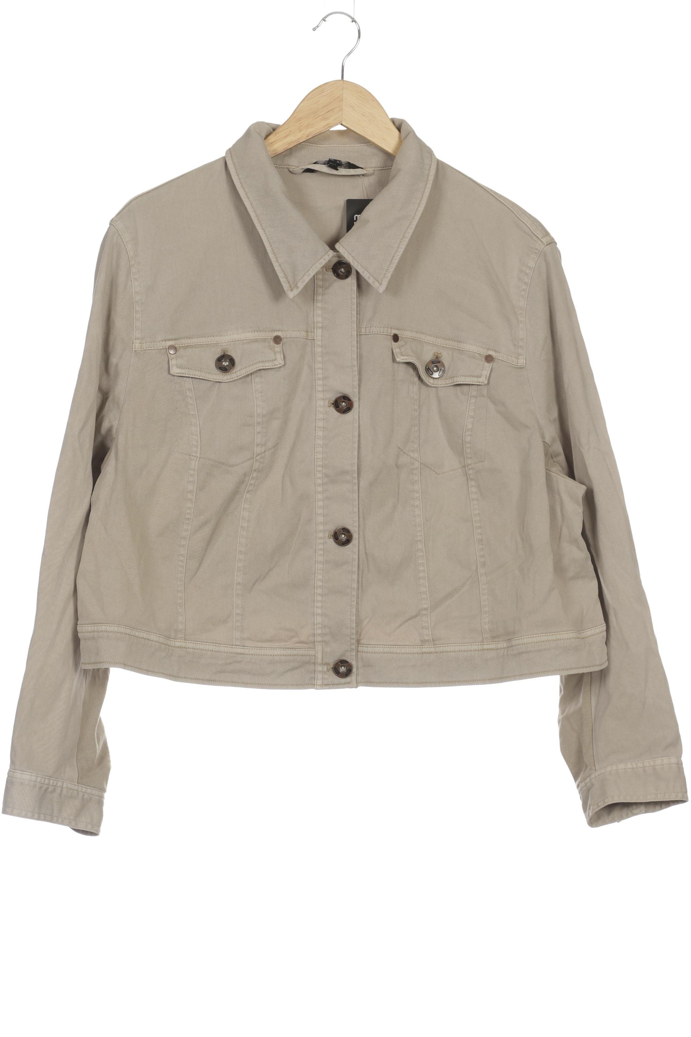 

Ulla Popken Damen Jacke, beige, Gr. 52