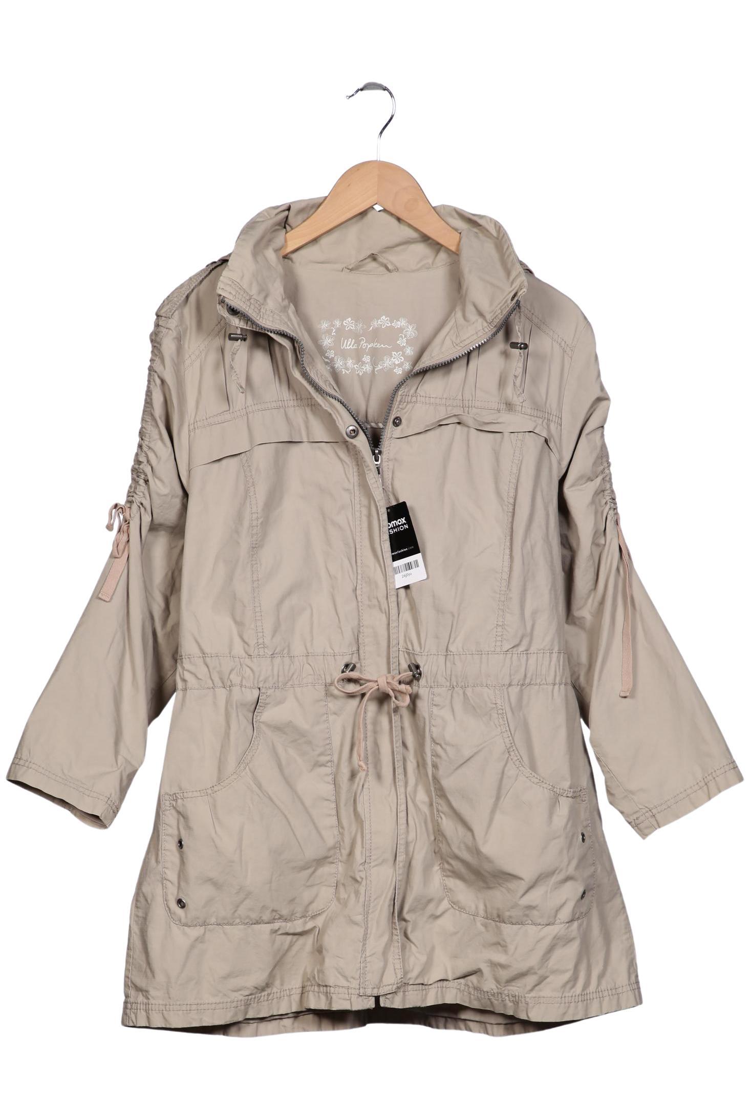 

Ulla Popken Damen Mantel, beige, Gr. 46