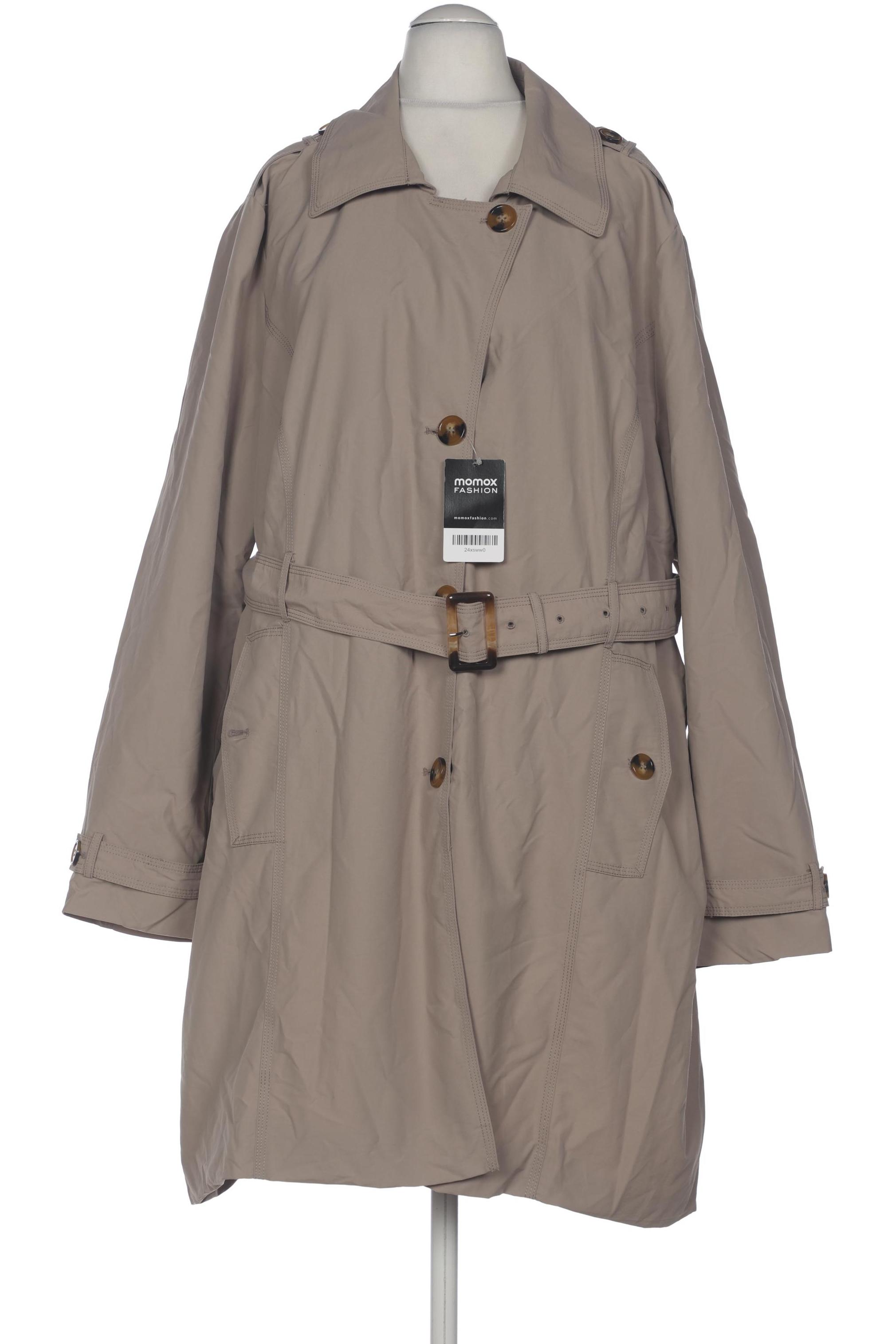 

Ulla Popken Damen Mantel, beige, Gr. 54