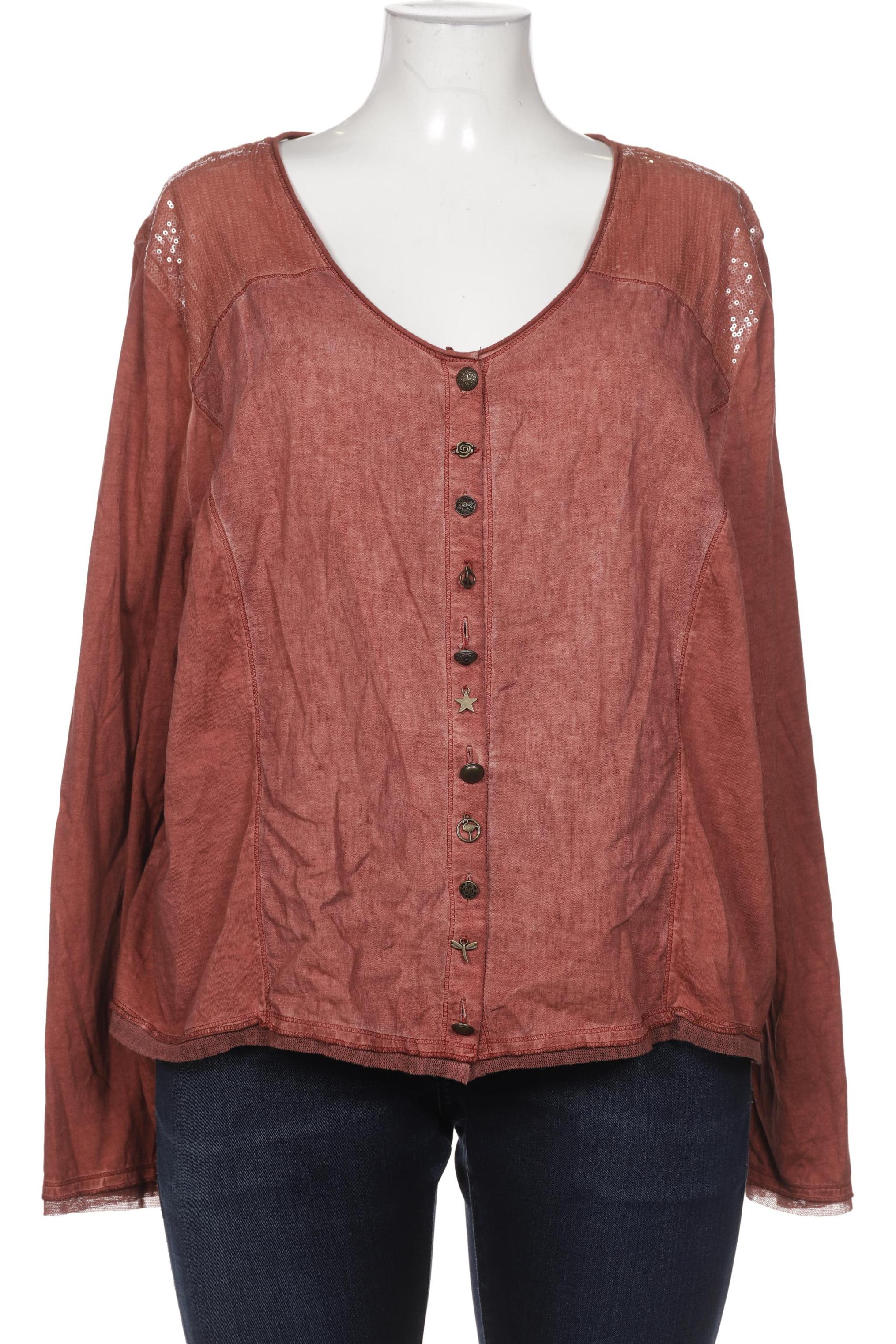 

Ulla Popken Damen Bluse, orange, Gr. 50
