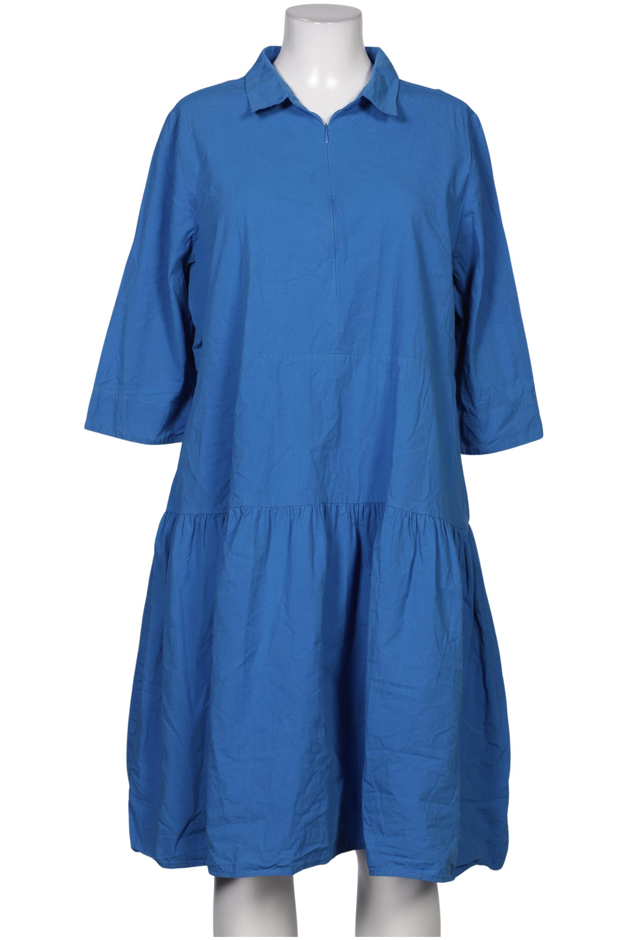 

Ulla Popken Damen Kleid, blau, Gr. 46