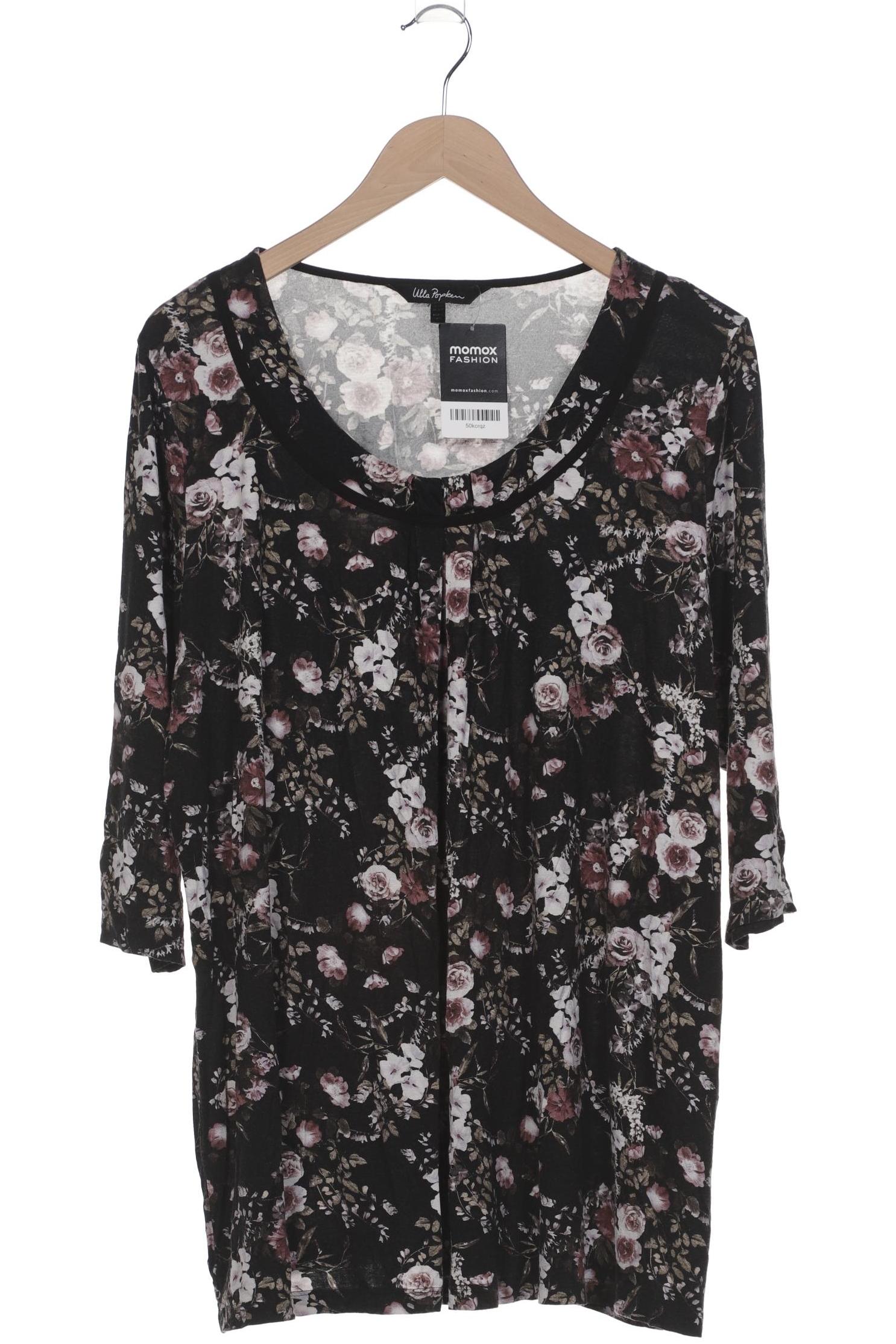 

Ulla Popken Damen Langarmshirt, schwarz, Gr. 48