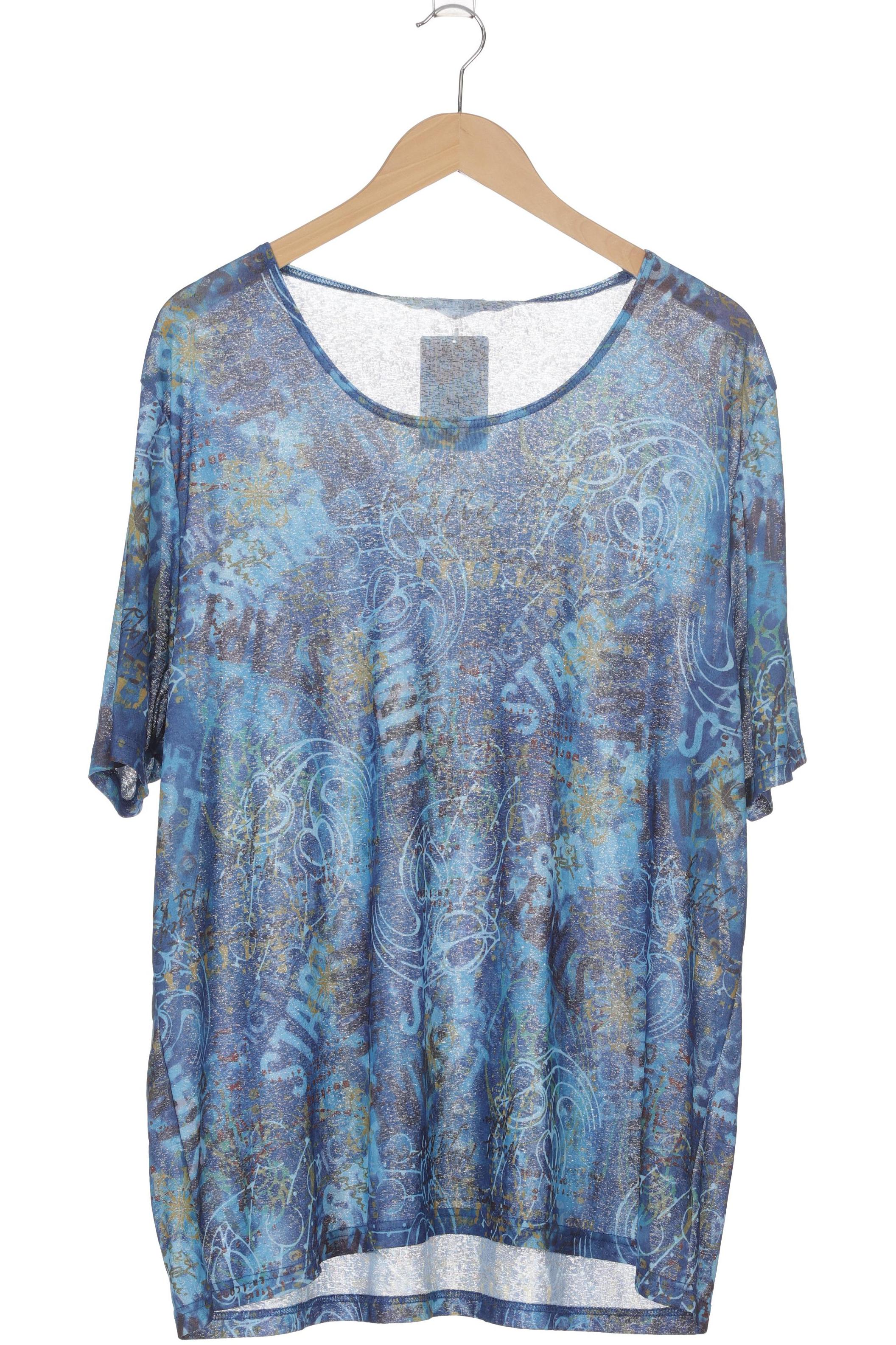

Ulla Popken Damen T-Shirt, blau, Gr. 50