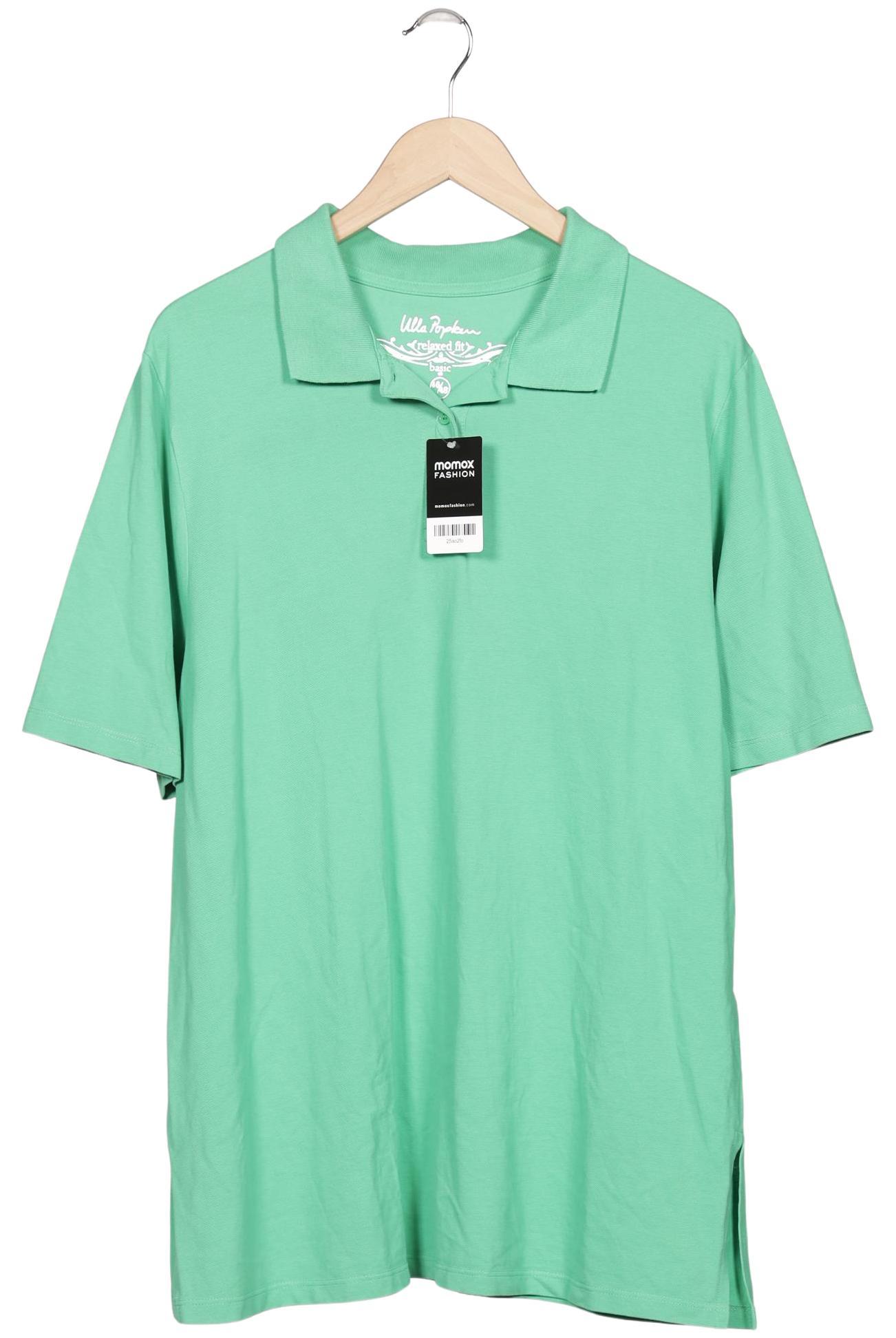 

Ulla Popken Damen Poloshirt, hellgrün, Gr. 46