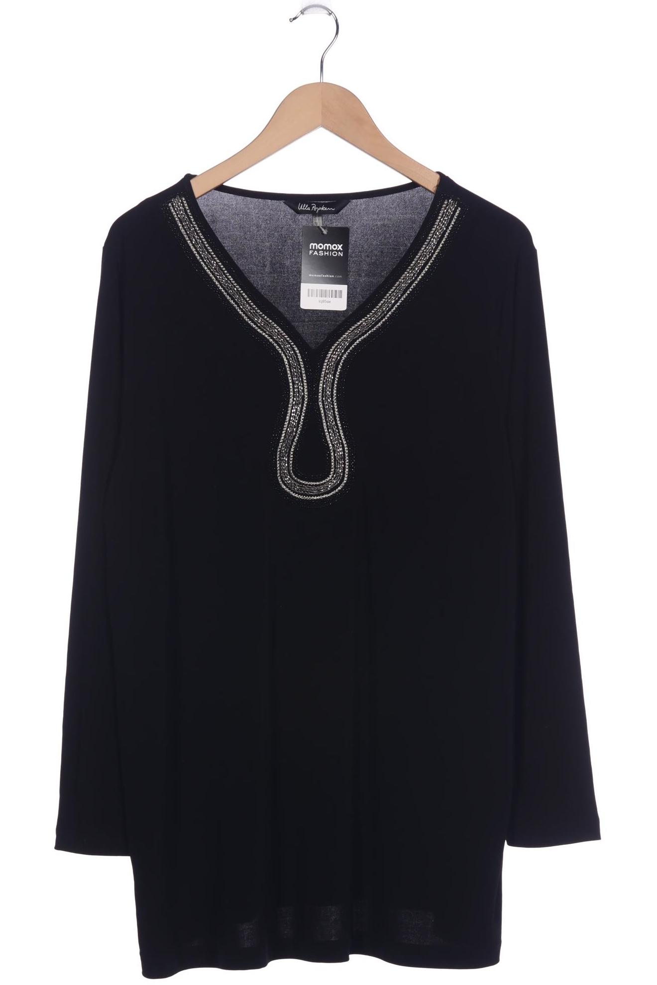 

Ulla Popken Damen Langarmshirt, schwarz, Gr. 46