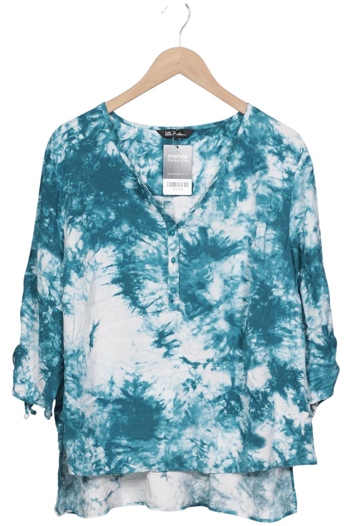 

Ulla Popken Damen Bluse, türkis, Gr. 50