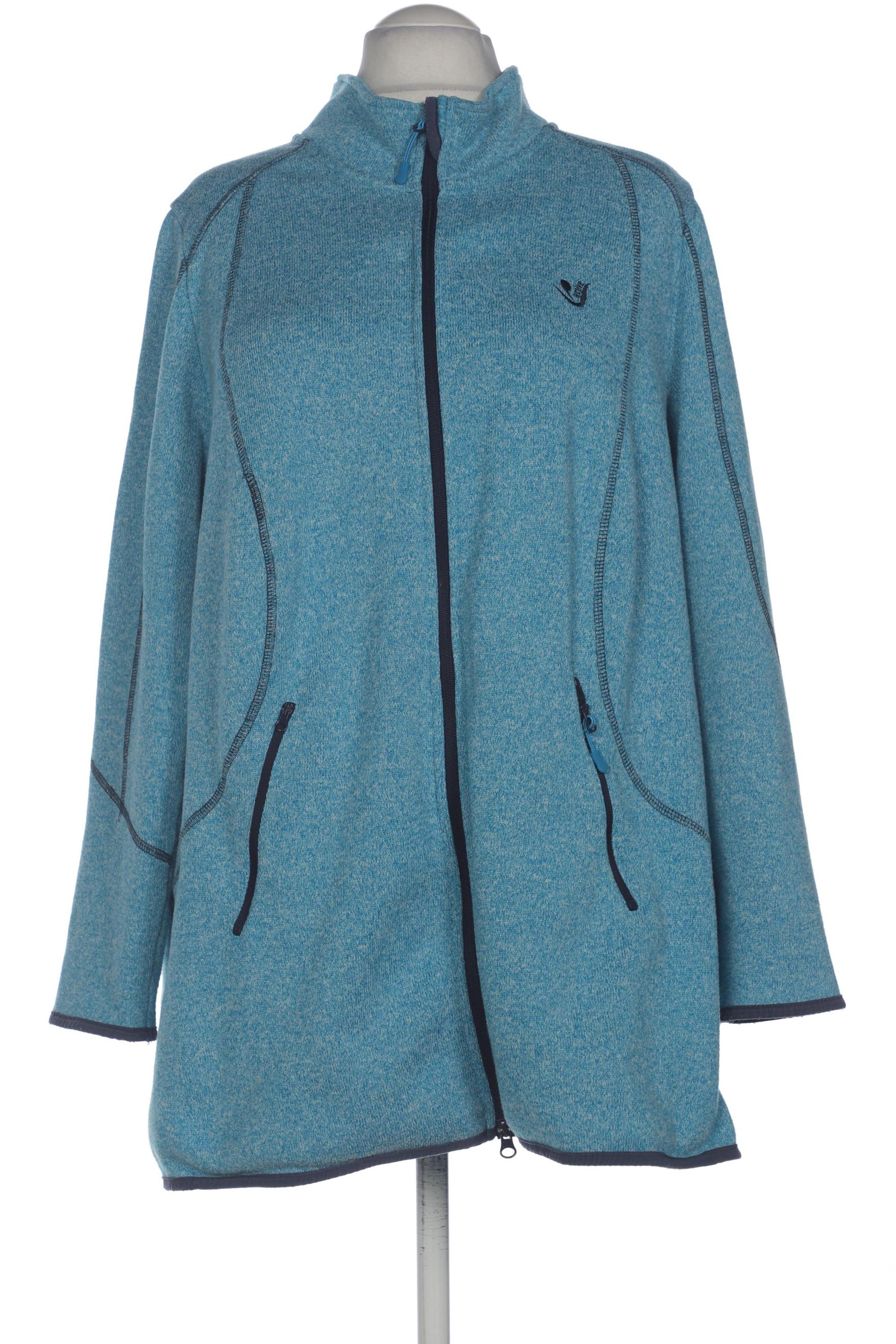 

Ulla Popken Damen Strickjacke, blau, Gr. 54