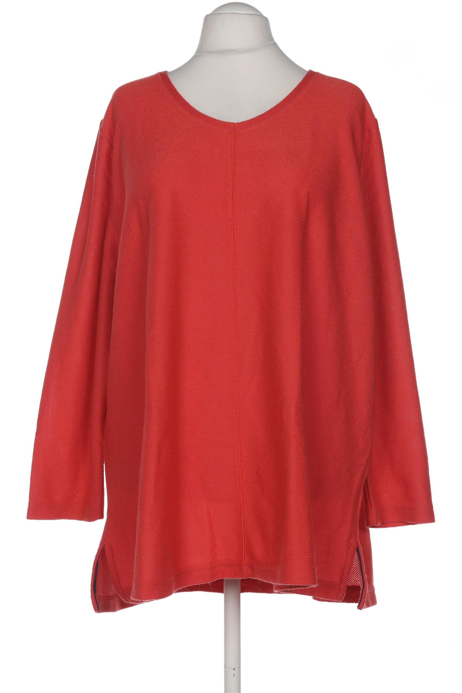 

Ulla Popken Damen Langarmshirt, rot