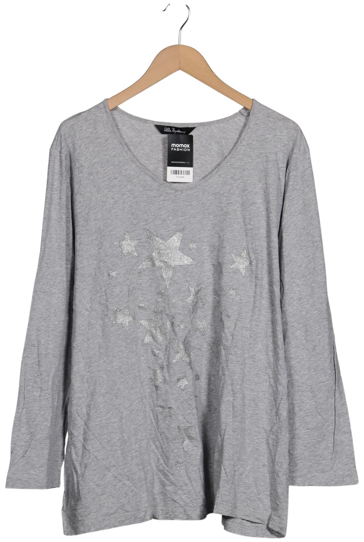 Thumbnail - Ulla Popken Damen Langarmshirt, grau, Gr. 50