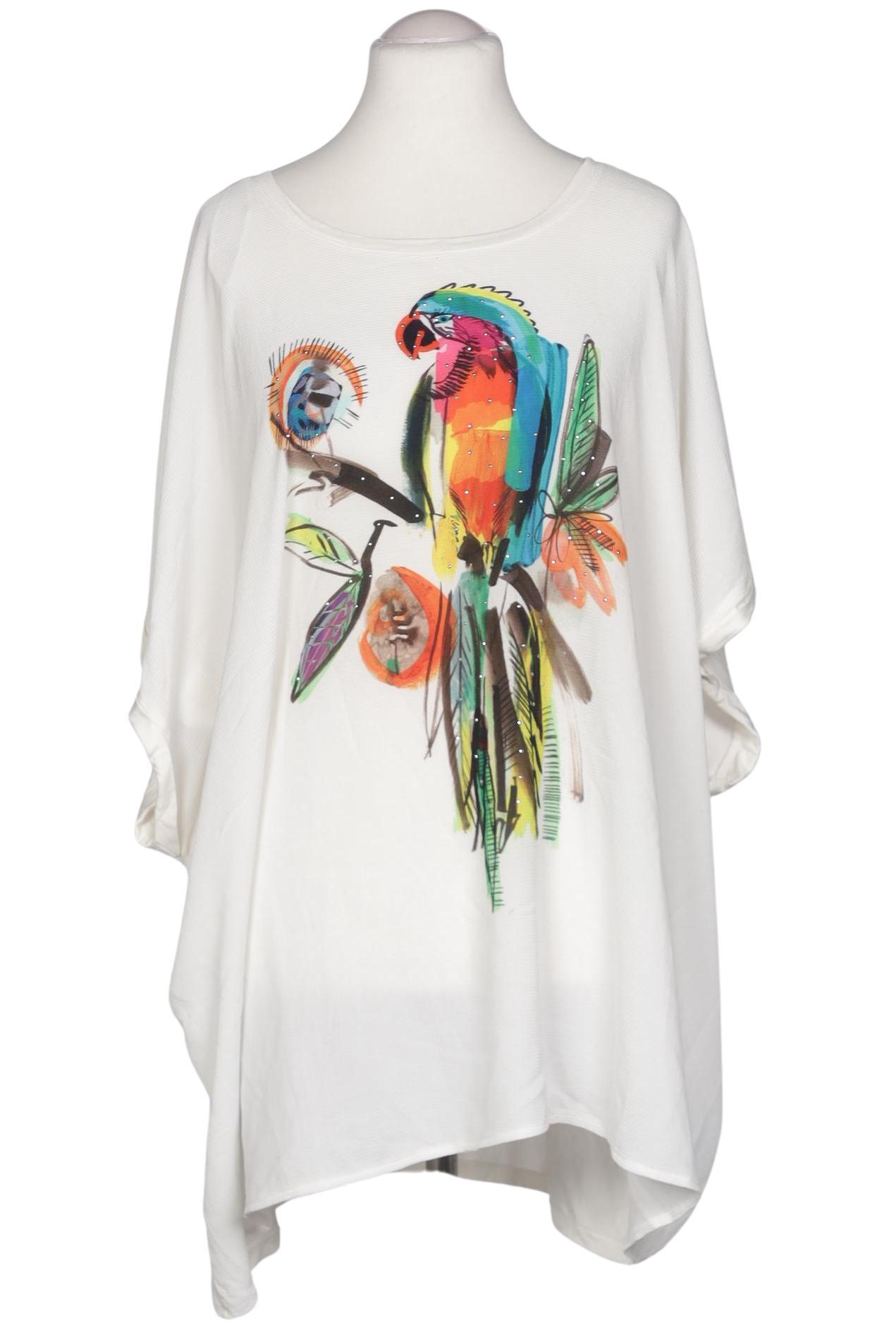 

Ulla Popken Damen T-Shirt, weiß, Gr. 62