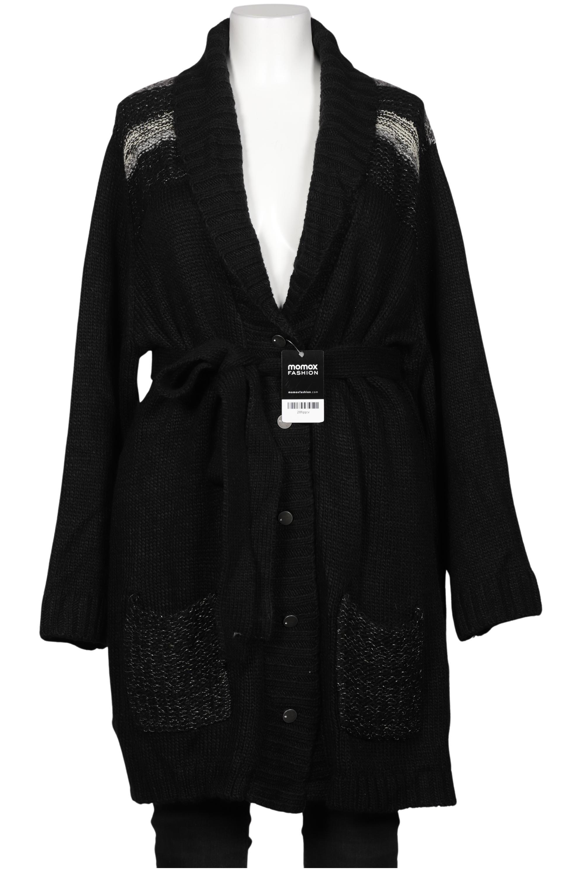 

Ulla Popken Damen Strickjacke, schwarz, Gr. 50