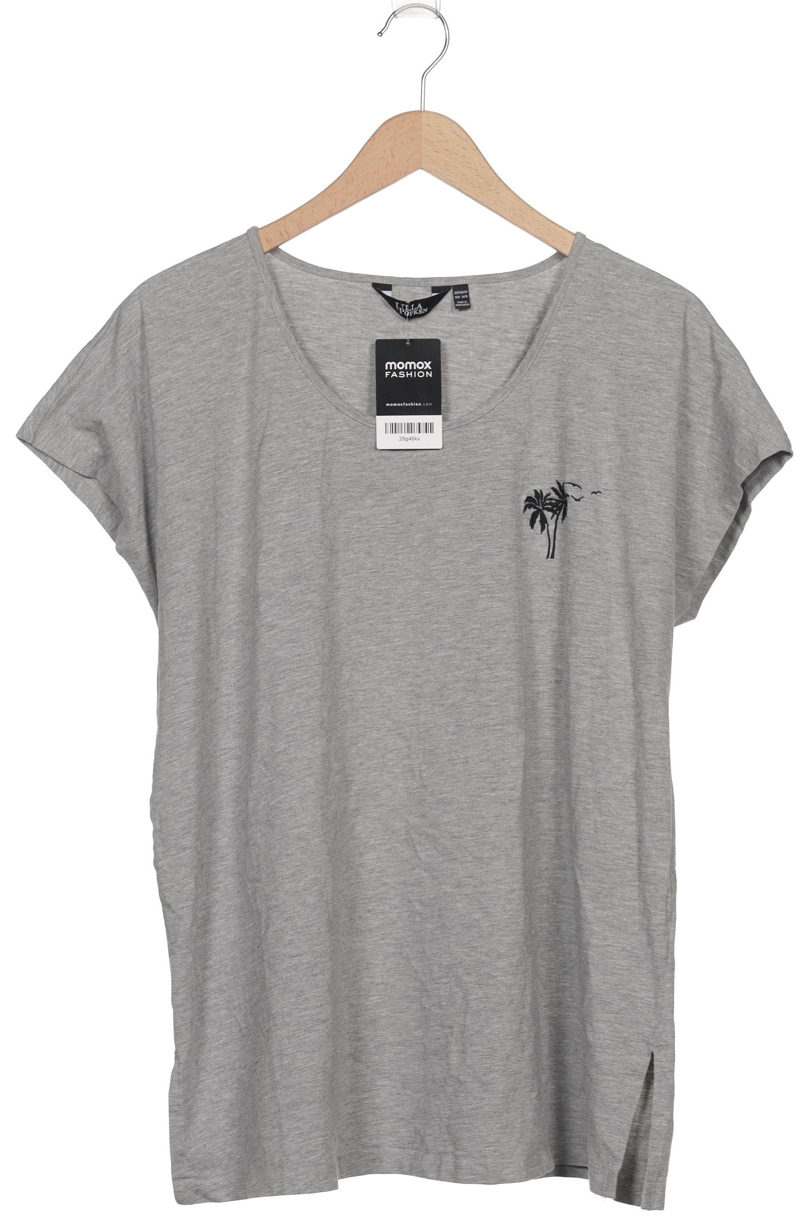 

Ulla Popken Damen T-Shirt, grau, Gr. 46