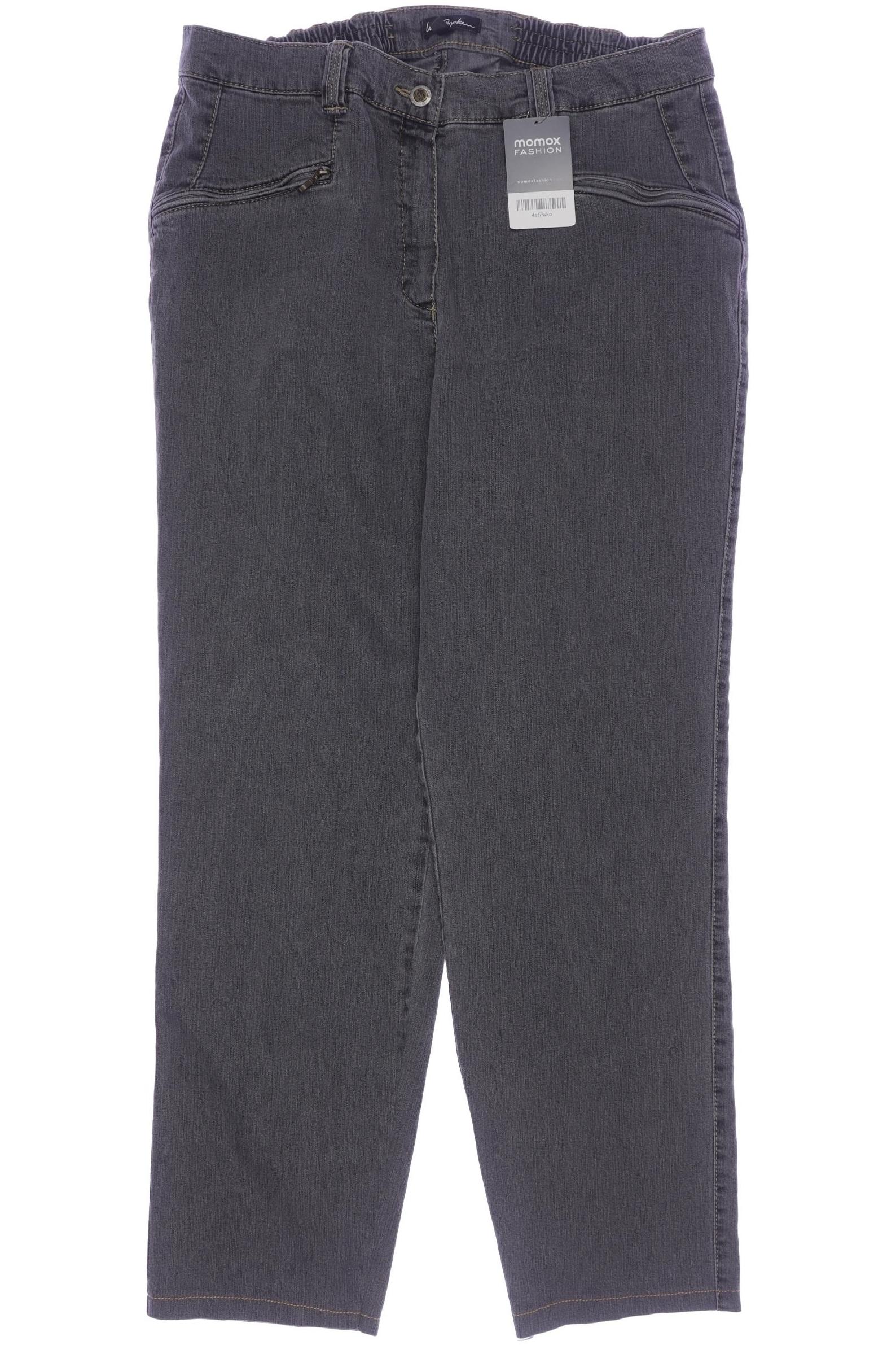 

Ulla Popken Damen Jeans, grau, Gr. 31