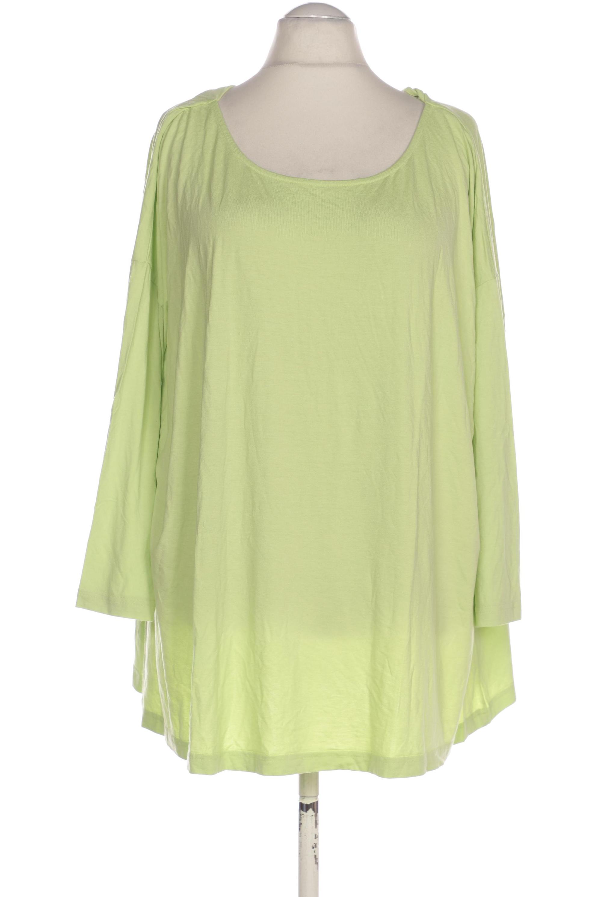 

Ulla Popken Damen Langarmshirt, grün, Gr. 54