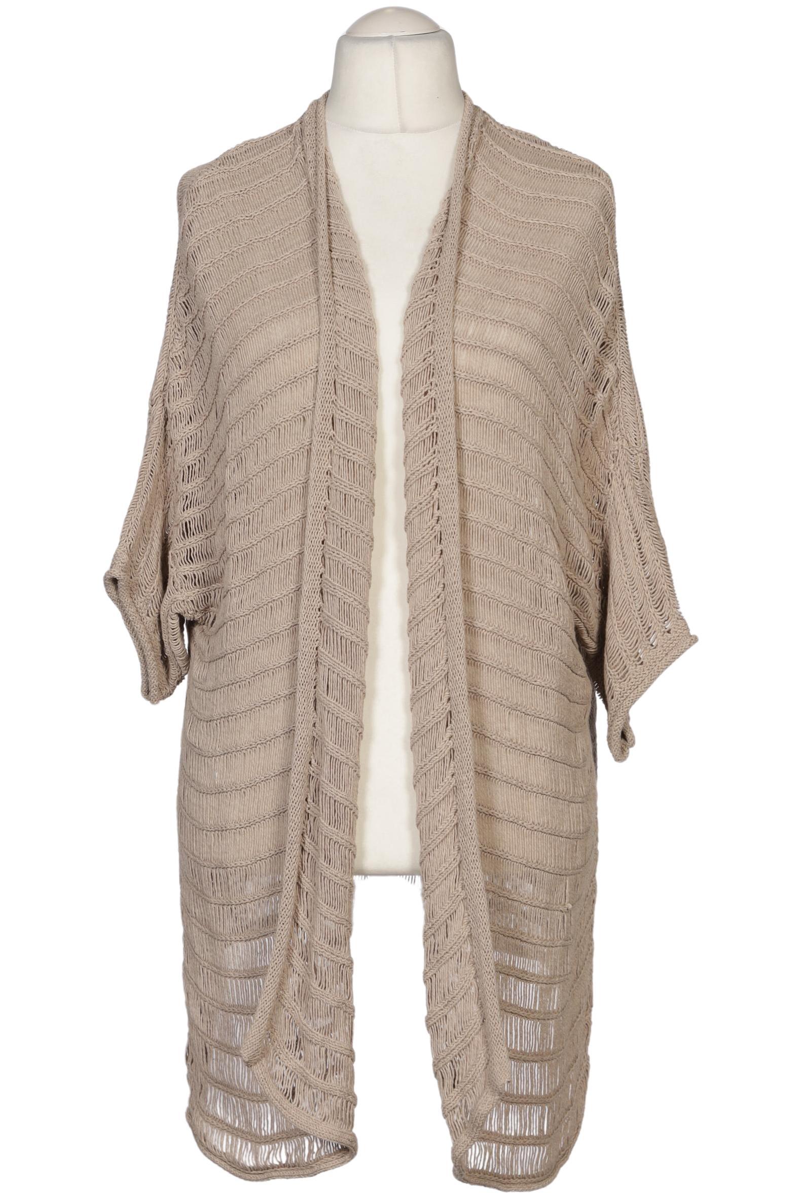 

Ulla Popken Damen Strickjacke, beige, Gr. 50