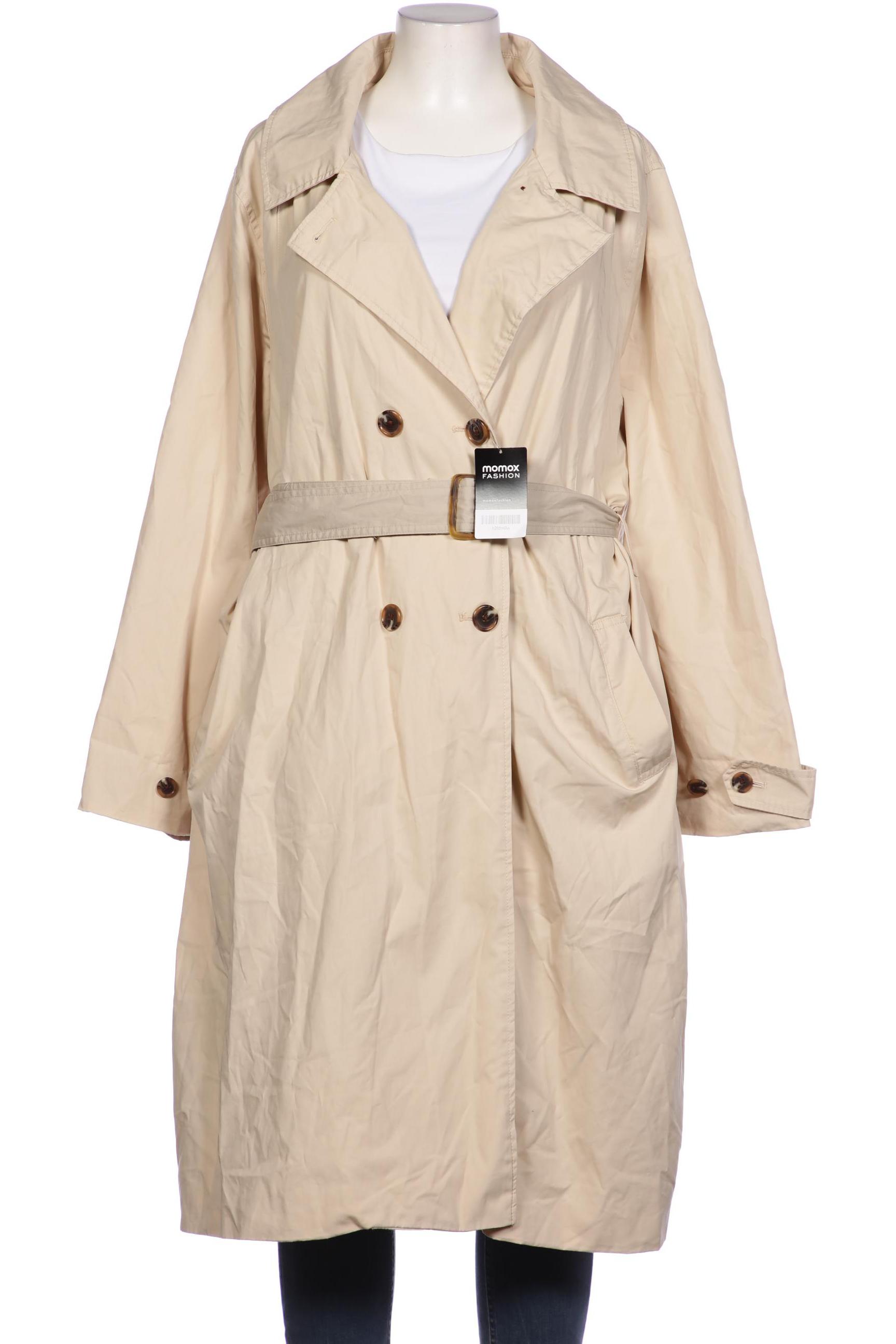 

Ulla Popken Damen Mantel, beige, Gr. 48