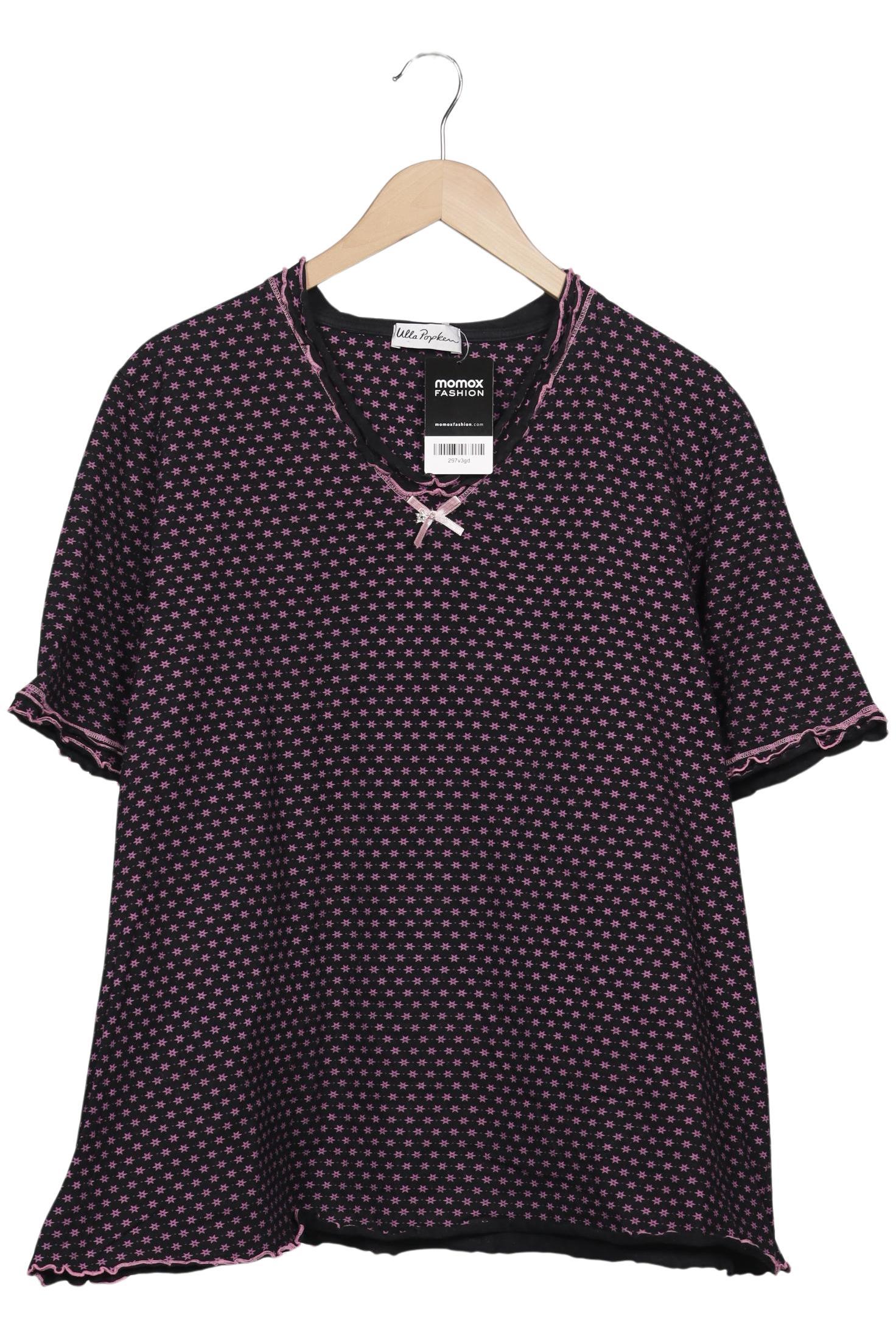 

Ulla Popken Damen T-Shirt, schwarz, Gr. 50