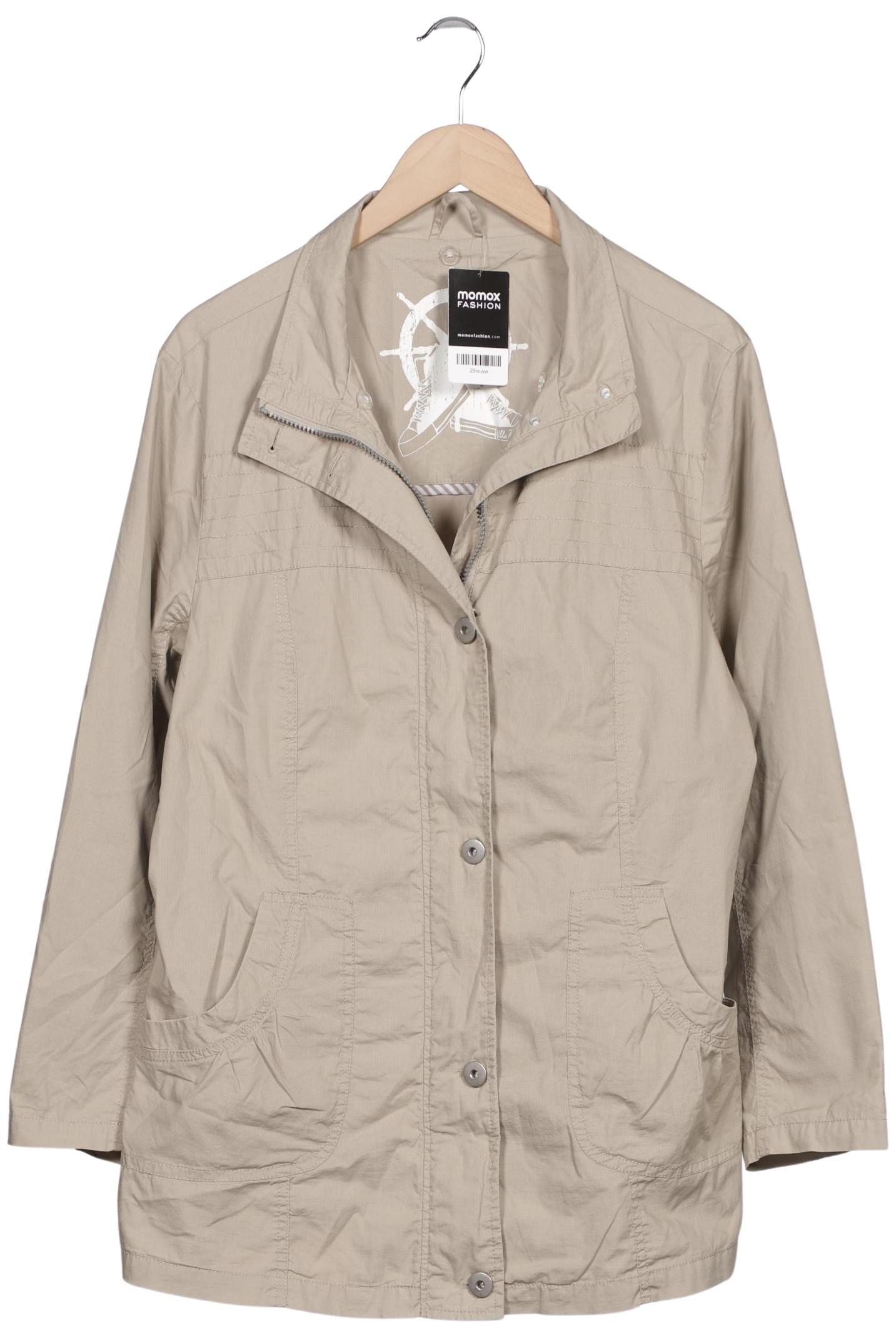 

Ulla Popken Damen Jacke, beige, Gr. 42