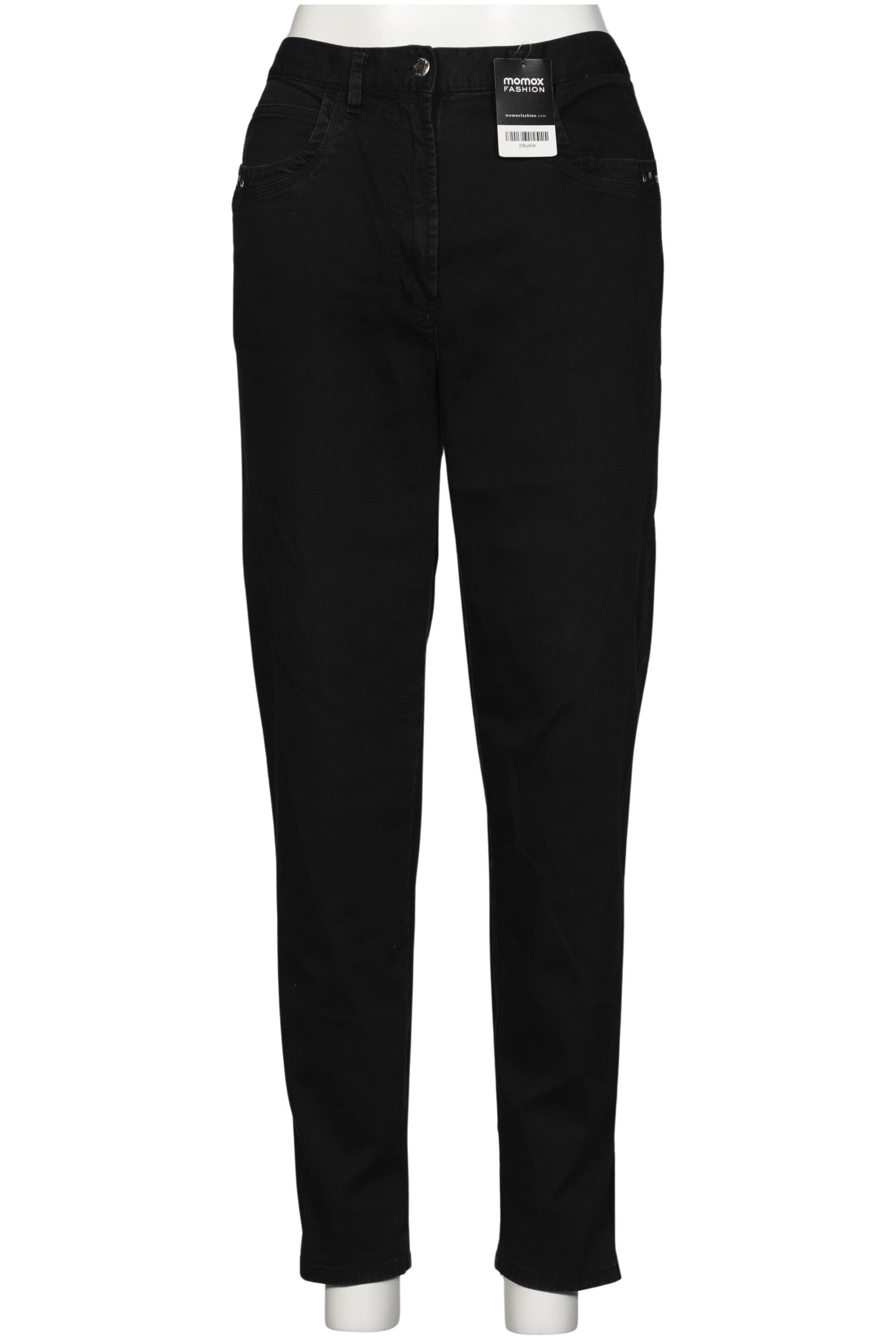 

Ulla Popken Damen Jeans, schwarz, Gr. 44