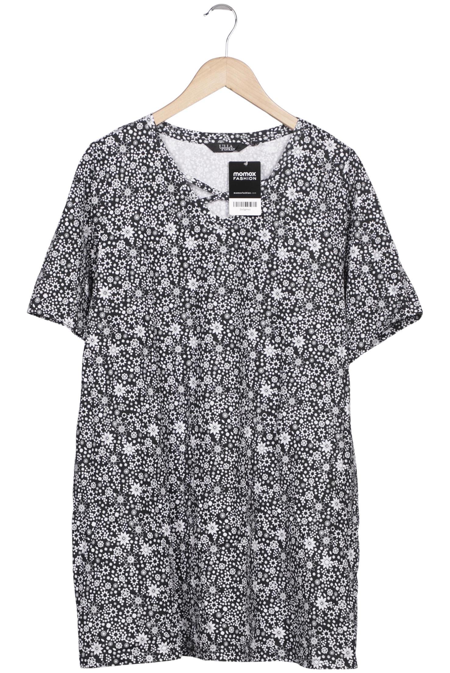 

Ulla Popken Damen T-Shirt, schwarz, Gr. 46