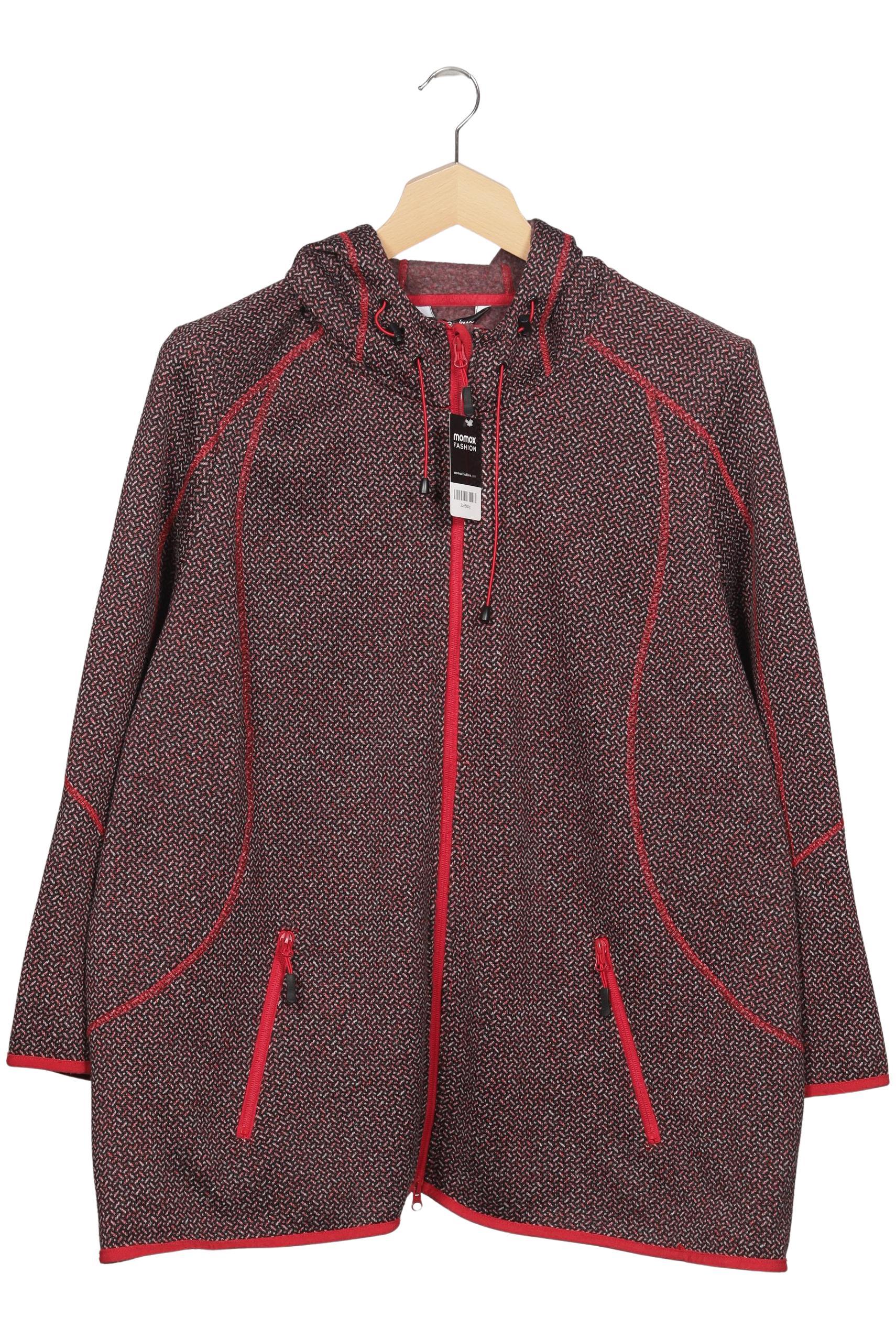 

Ulla Popken Damen Kapuzenpullover, rot, Gr. 58