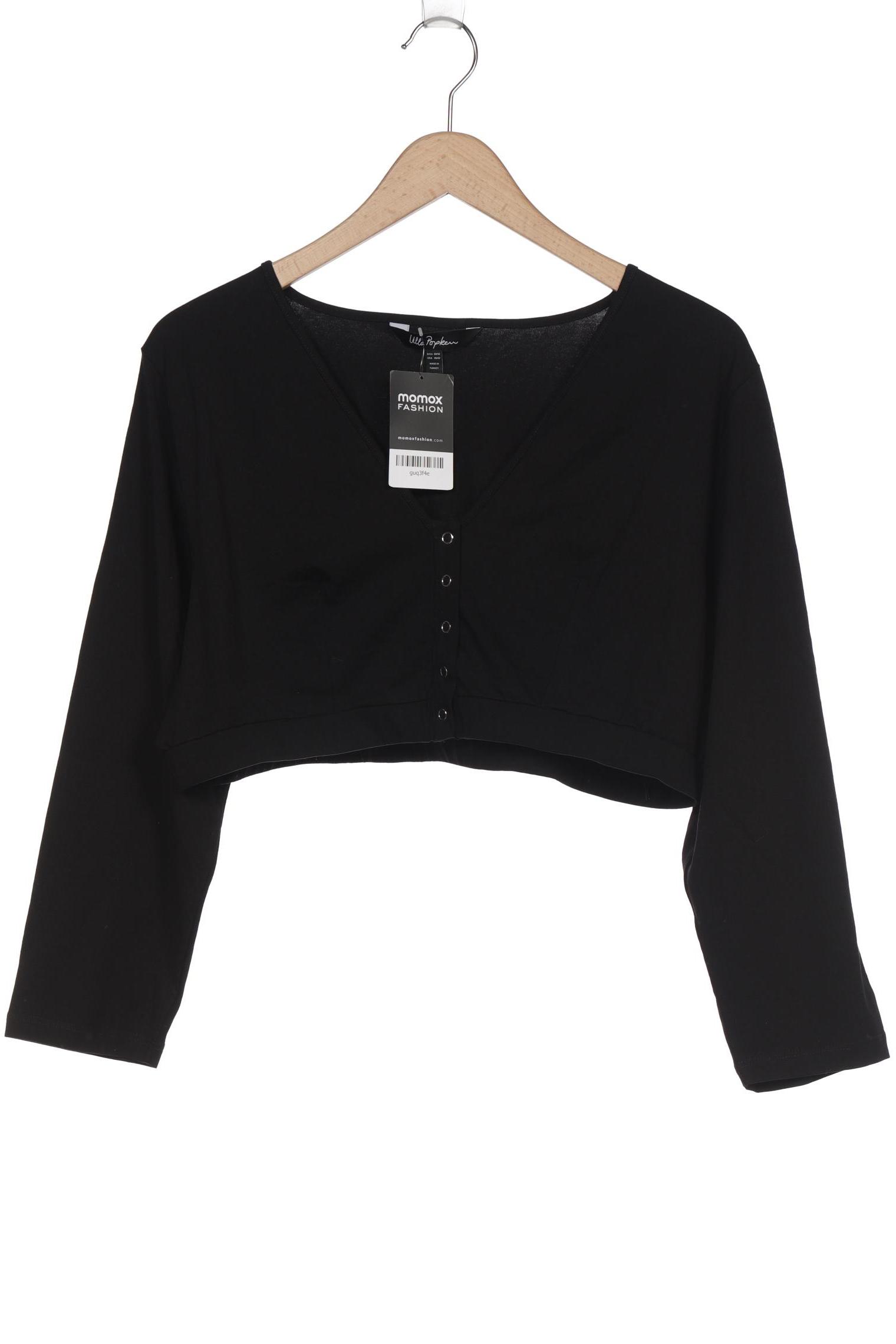 

Ulla Popken Damen Strickjacke, schwarz