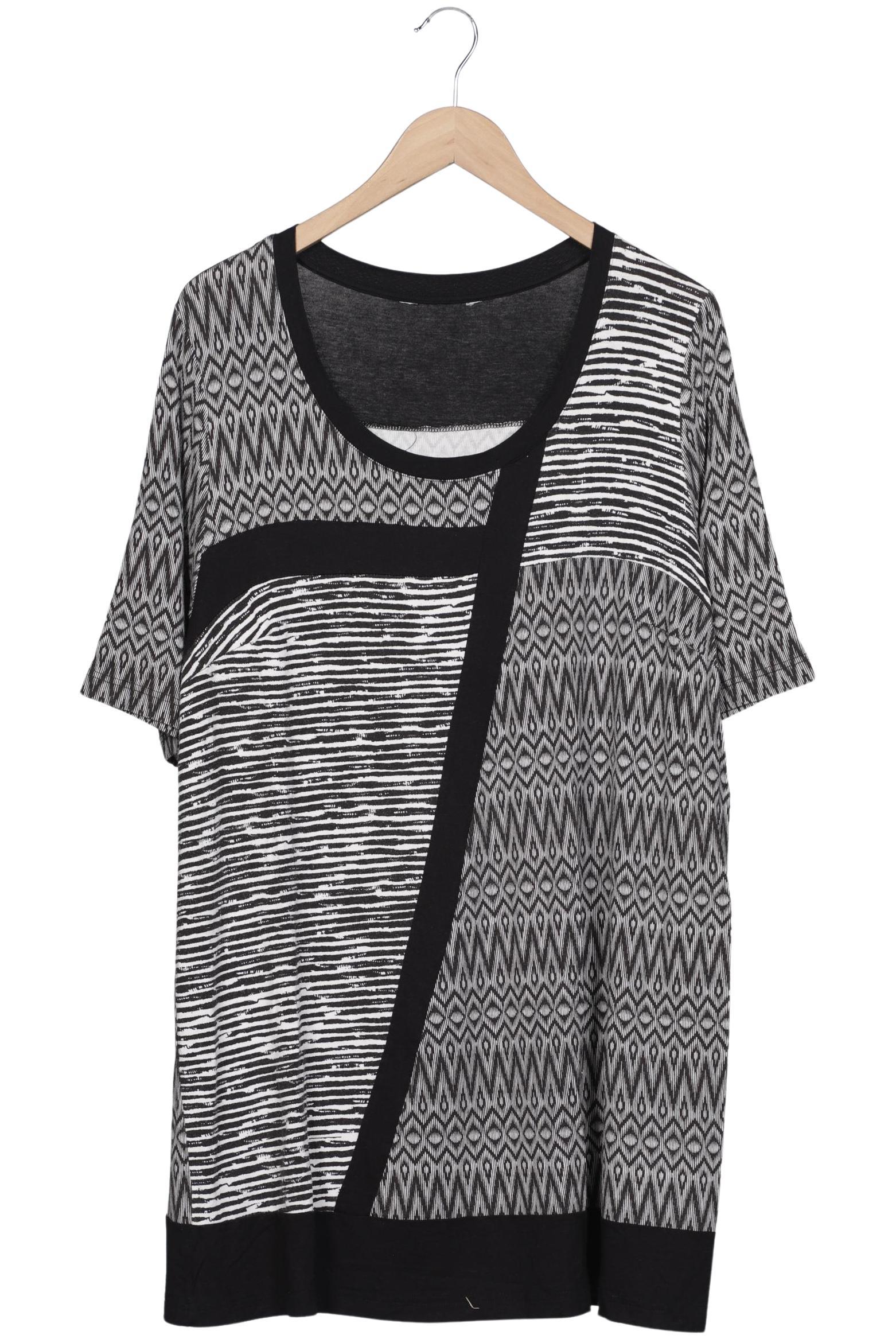 

Ulla Popken Damen T-Shirt, schwarz, Gr. 46