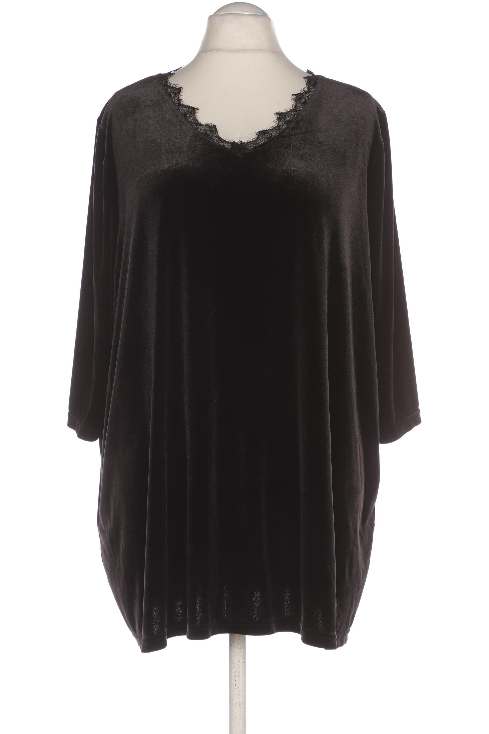 

Ulla Popken Damen Bluse, schwarz, Gr. 54