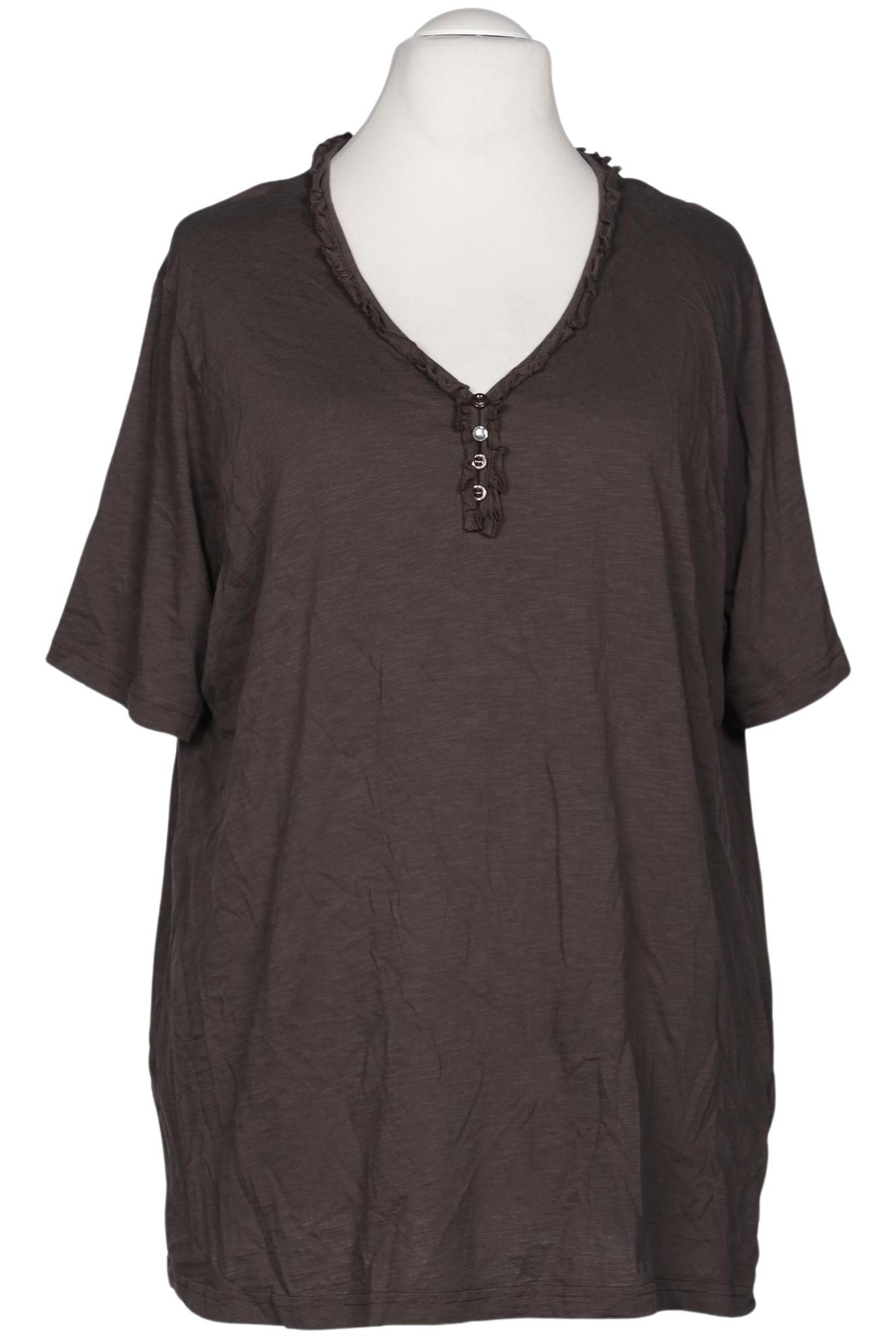 

Ulla Popken Damen T-Shirt, braun, Gr. 54